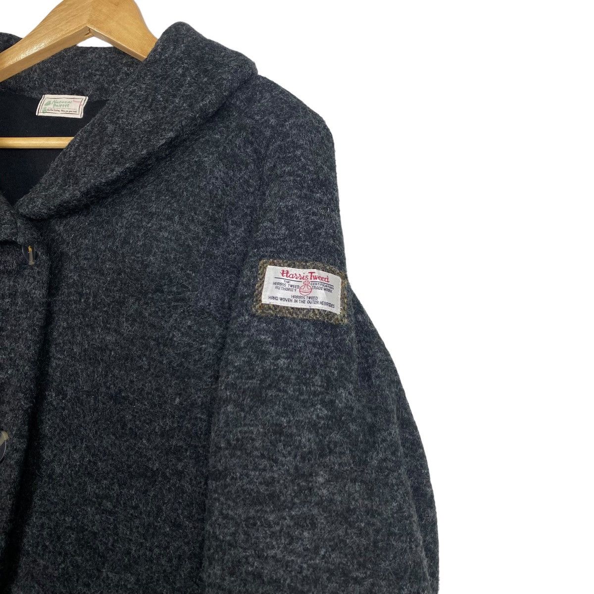 Harris Tweed × Japanese Brand Harris Tweed X Natural Paleete shawl collar wool jacket Size L / US 10 / IT 46 - 5 Thumbnail