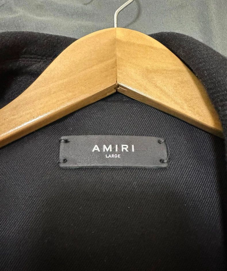Amiri Amiri Bone Embroidered Baseball Jacket Size US L / EU 52-54 / 3 - 3 Thumbnail
