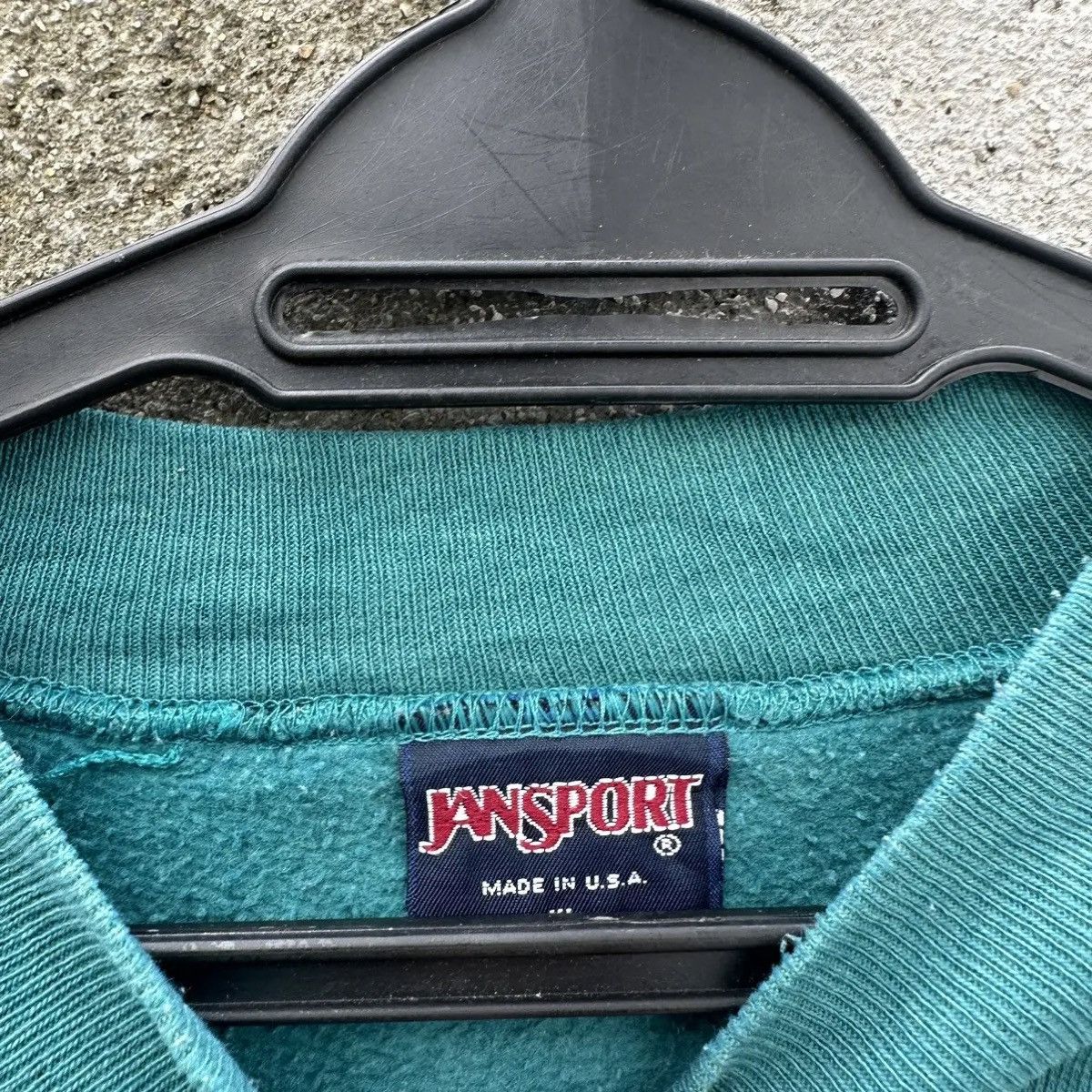 Jansport Vintage 90s clark college sweatshirt pullover Size US L / EU 52-54 / 3 - 3 Thumbnail
