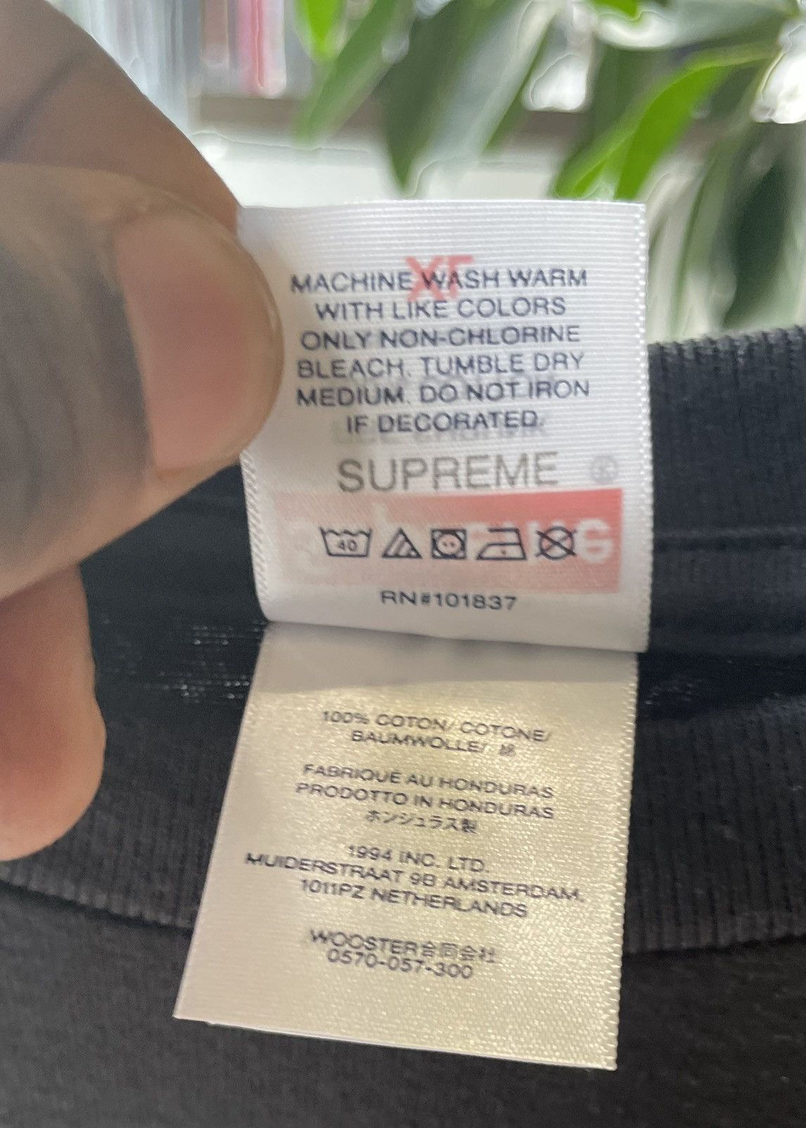 Supreme Supreme Stick Tee Size US XL / EU 56 / 4 - 4 Thumbnail