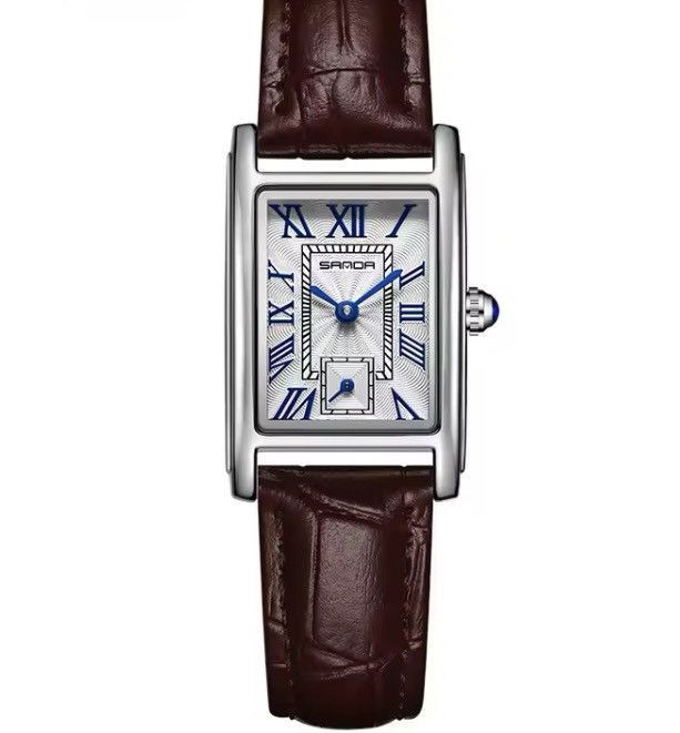 Jewelry 2000s style cute square luxury watch Size ONE SIZE - 5 Thumbnail