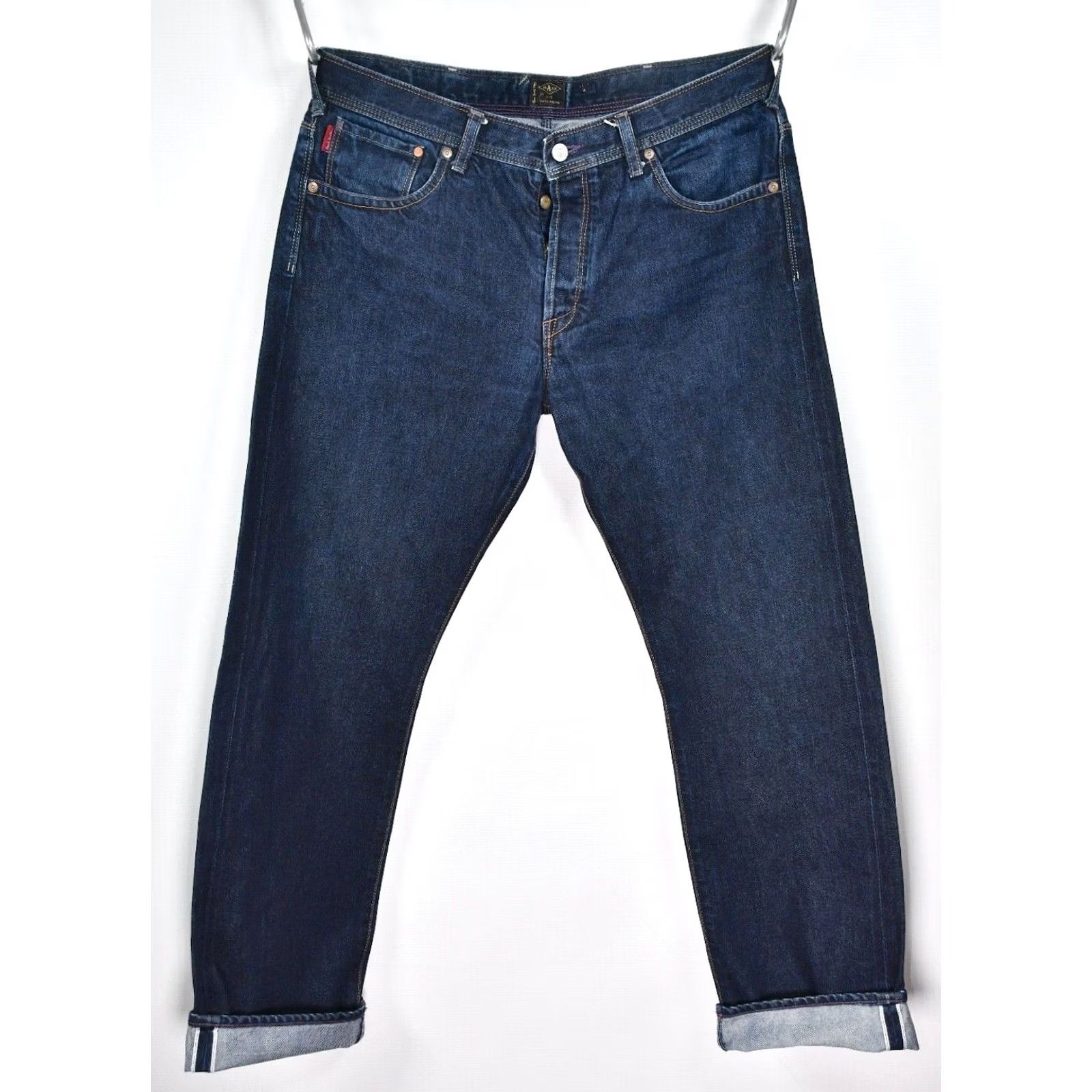 Paul Smith PAUL SMITH PSJ Standard Selvedge Jeans Shirt? No, Jeans. W34 L32, Blue, 100% COTTON, Regular Size, Men, Straight, Vintage? No. Size US 34 / EU 50 - 2 Thumbnail