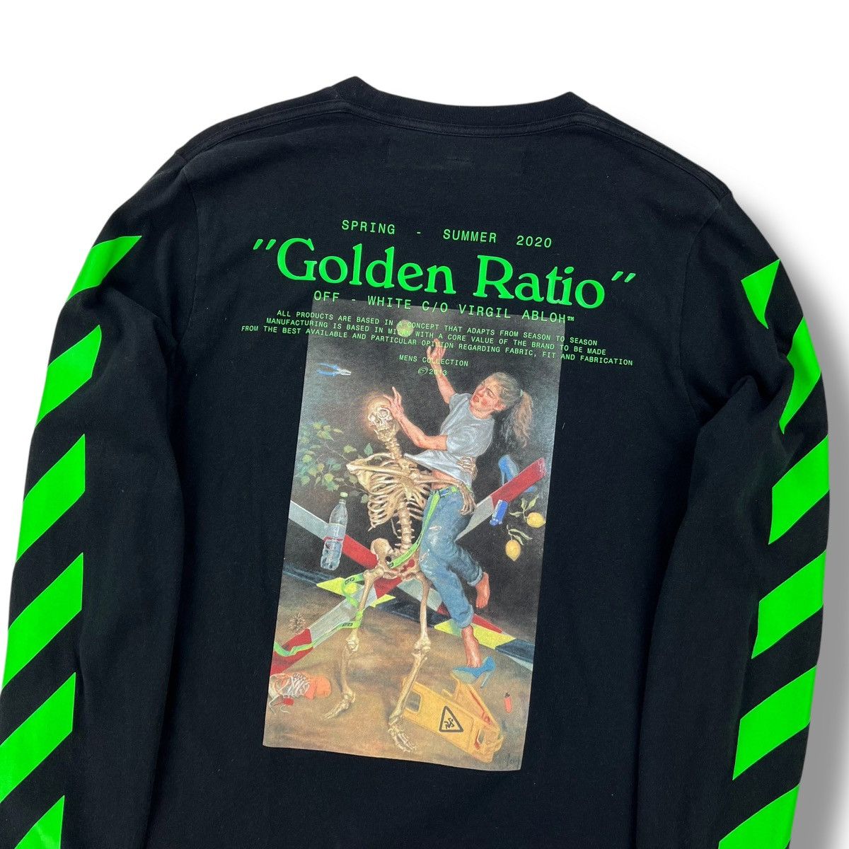 Off-White Off-White Pascal Painting Long Sleeve T Shirt Size US S / EU 44-46 / 1 - 1 Thumbnail