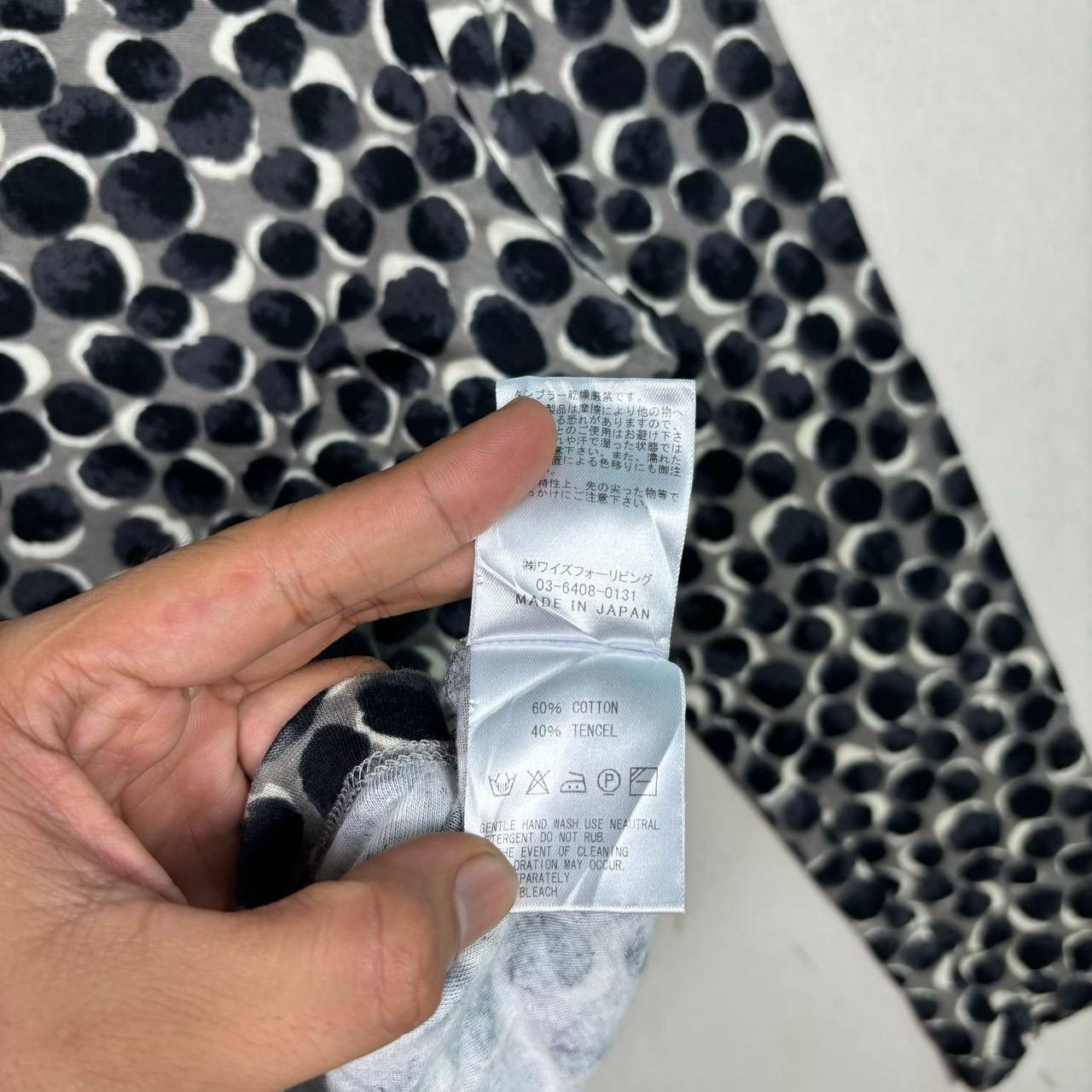 Yohji Yamamoto Yohji Yamamoto Y’s For Living Leopard Turtleneck Crop Tshirt Size US S / EU 44-46 / 1 - 5 Thumbnail