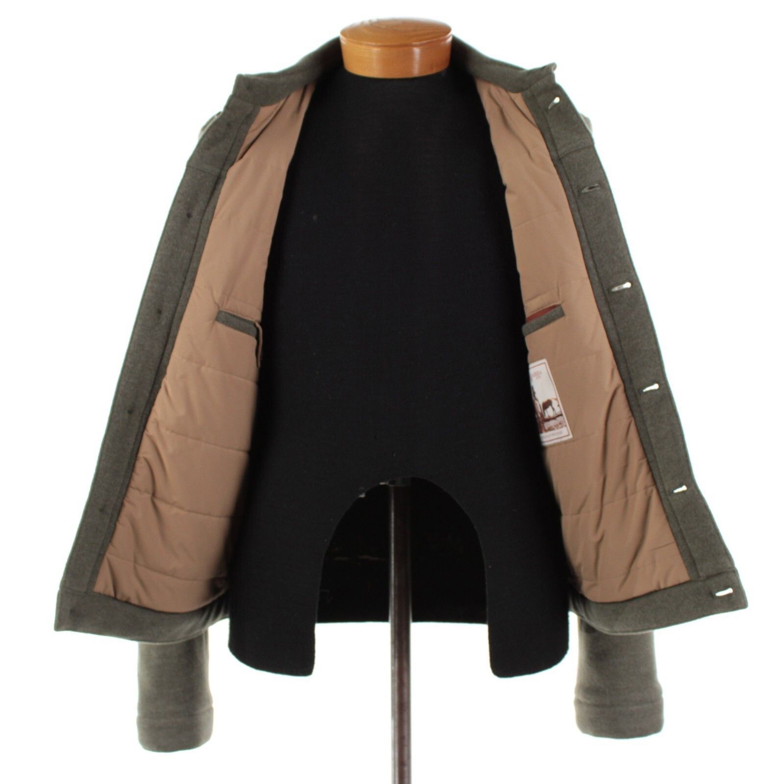 Luciano Barbera Luciano Barbera Jacket Size L US In Green Wool Size US L / EU 52-54 / 3 - 6 Thumbnail