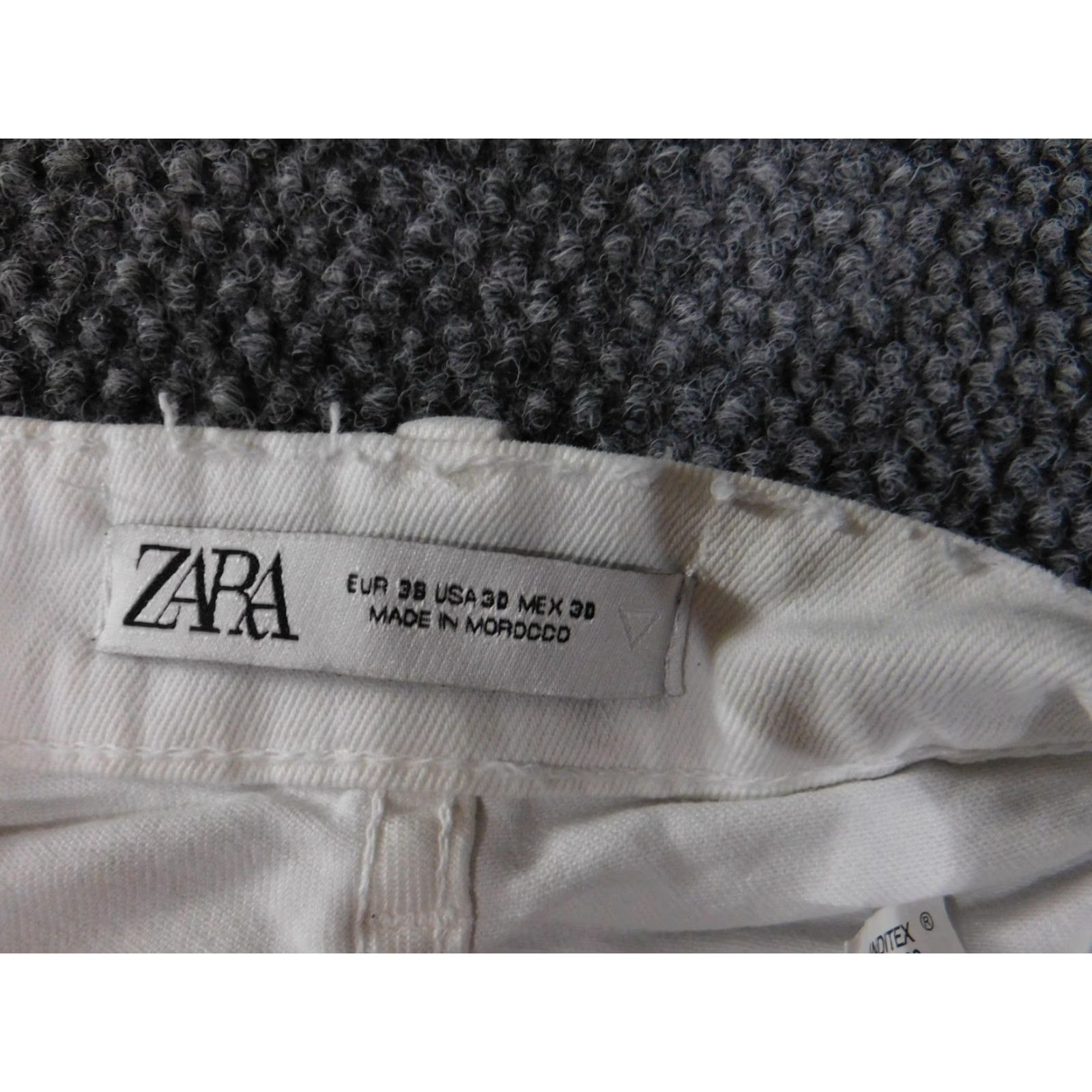Zara Zara Jeans Mens 30 White Slim Fit Stretch Denim Five Pocket Casual Size US 30 / EU 46 - 7 Thumbnail