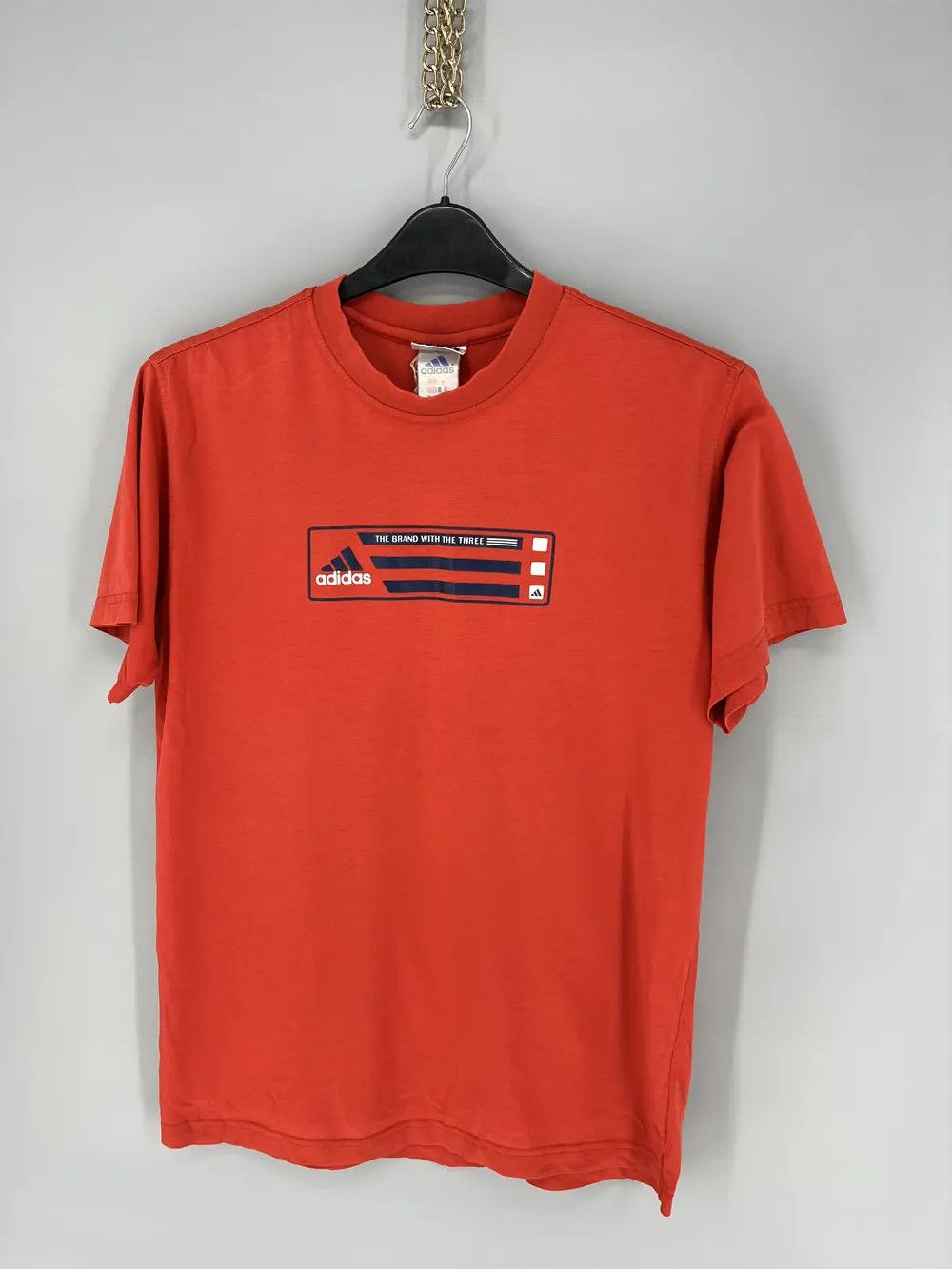 Other Vintage Y2K Adidas T-Shirt Big Logo Size US XL / EU 56 / 4 - 3 Thumbnail