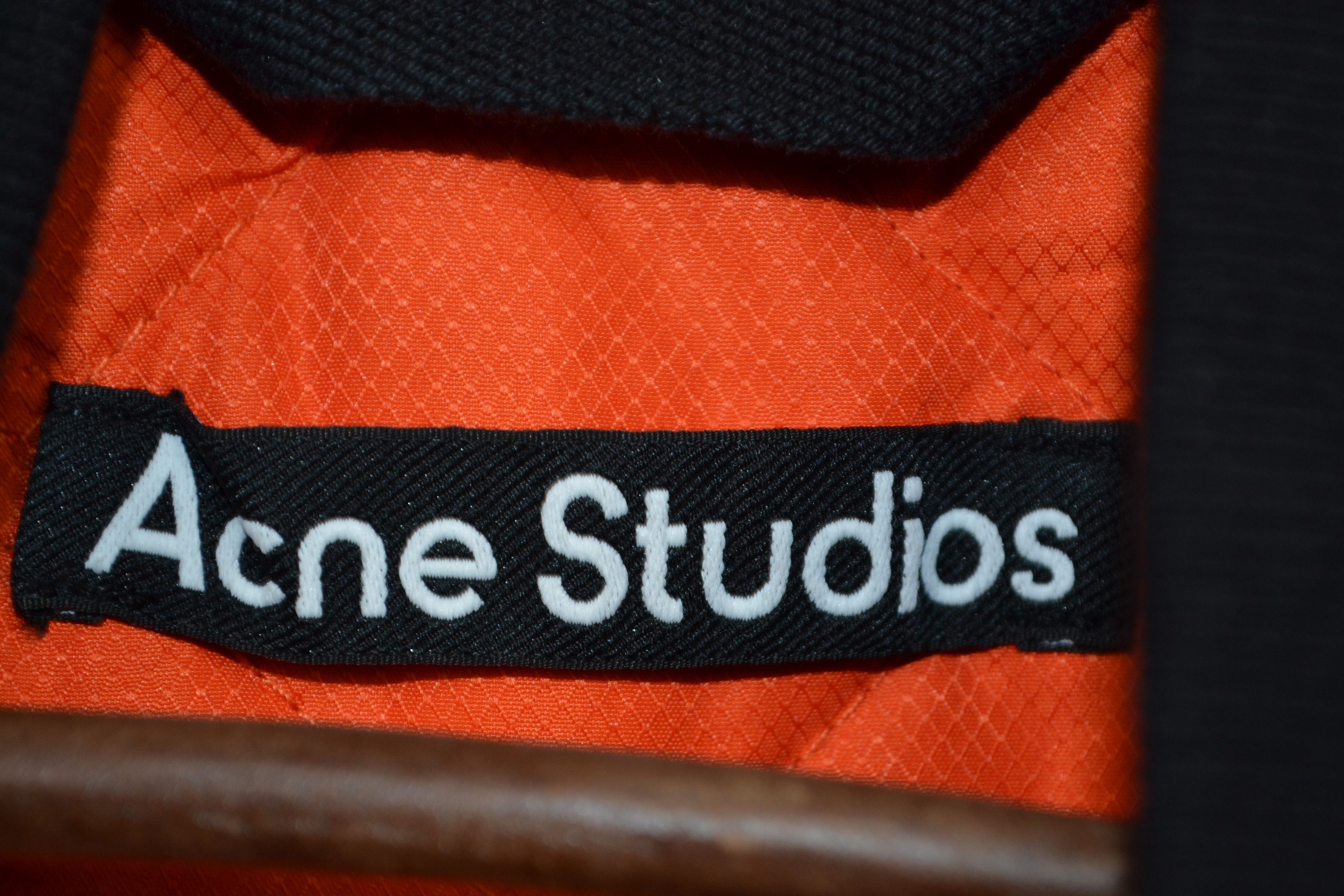 Acne Studios Acne Studios Black Organic Cotton Bomber Jacket S Oversized Size US S / EU 44-46 / 1 - 8 Thumbnail
