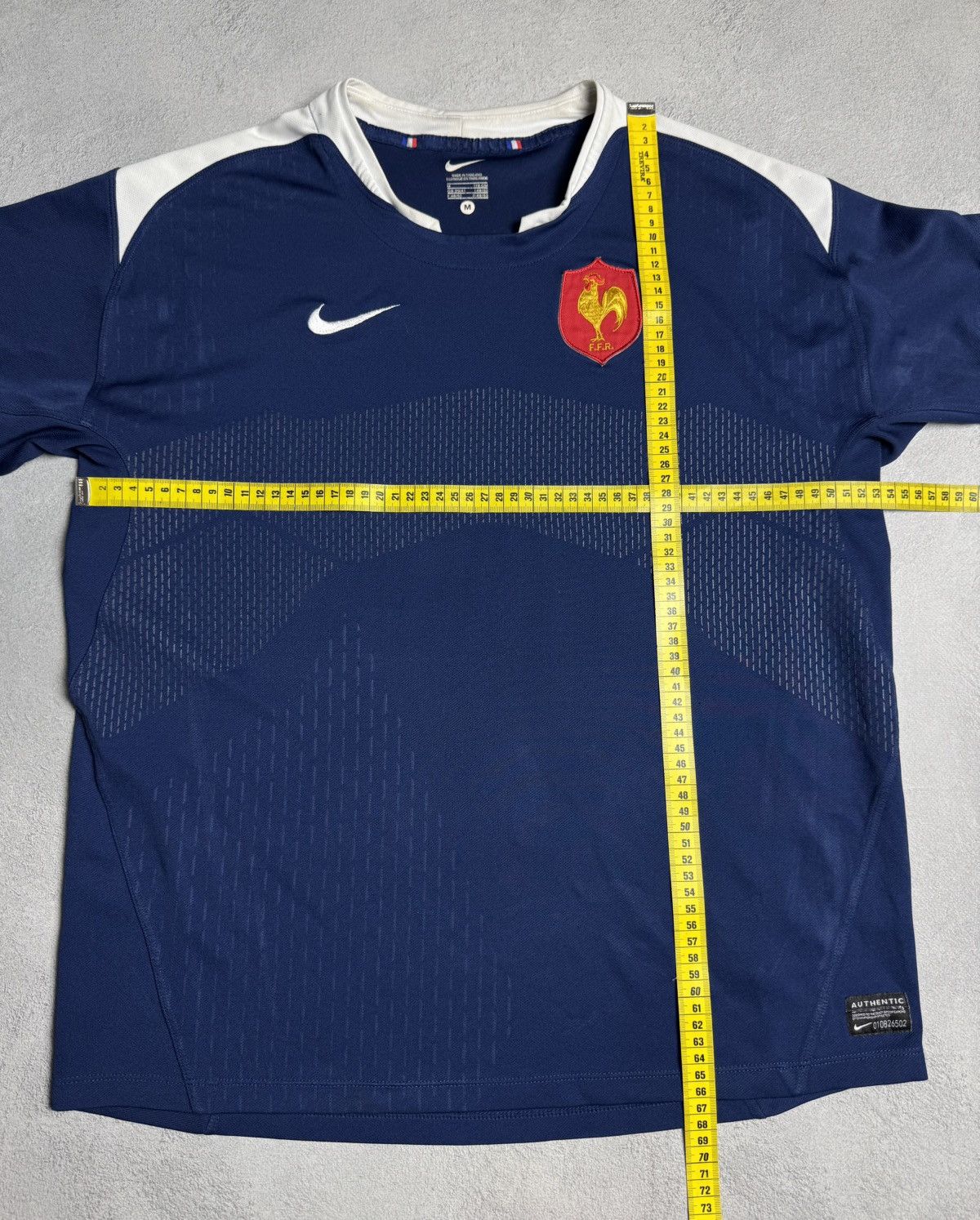 Nike France 2010 Home Rugby Shirt Jersey Nike National Team Size US M / EU 48-50 / 2 - 11 Thumbnail