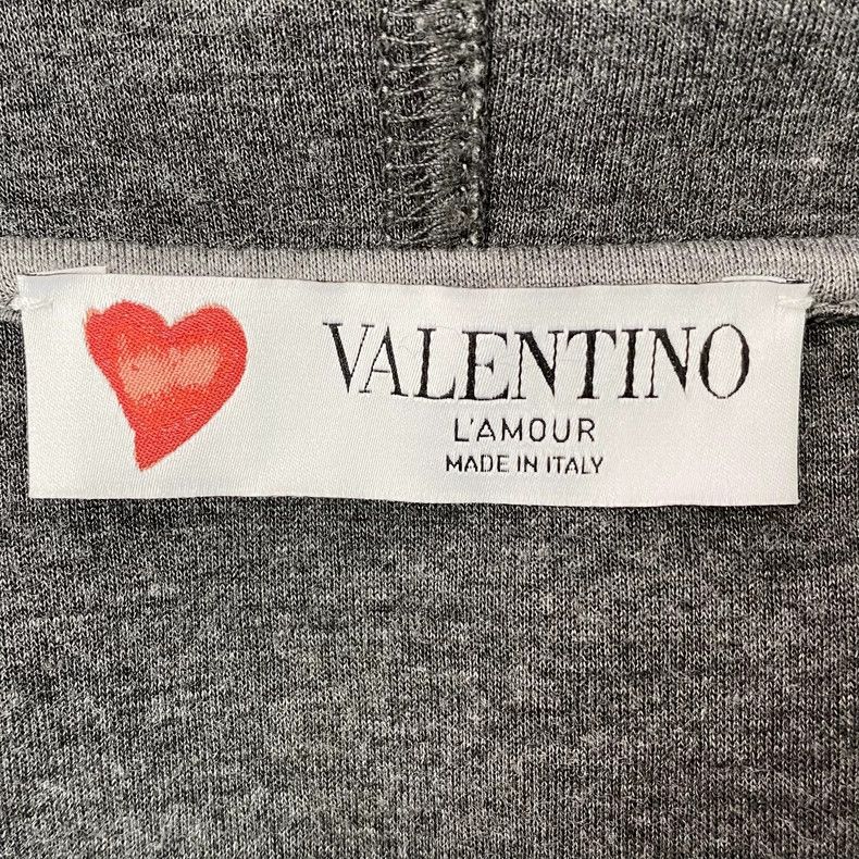 Valentino Valentino Grey hooded sweatshirt Size S / US 4 / IT 40 - 7 Thumbnail