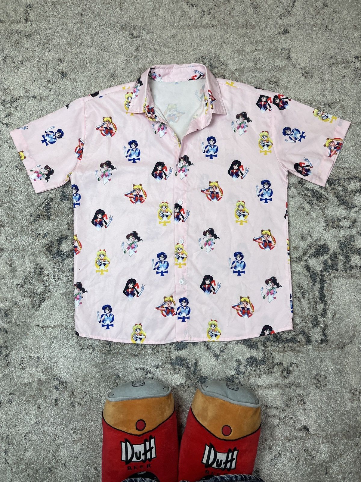 Anime × Japanese Brand × Vintage Y2K SAILOR MOON RARE ANIMA SHIRT - № 773 Size US M / EU 48-50 / 2 - 1 Thumbnail