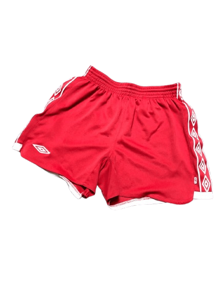 Umbro Vintage Umbro Streetwear Red Y2K Logo Shorts Size US 28 / EU 44 - 1 Thumbnail