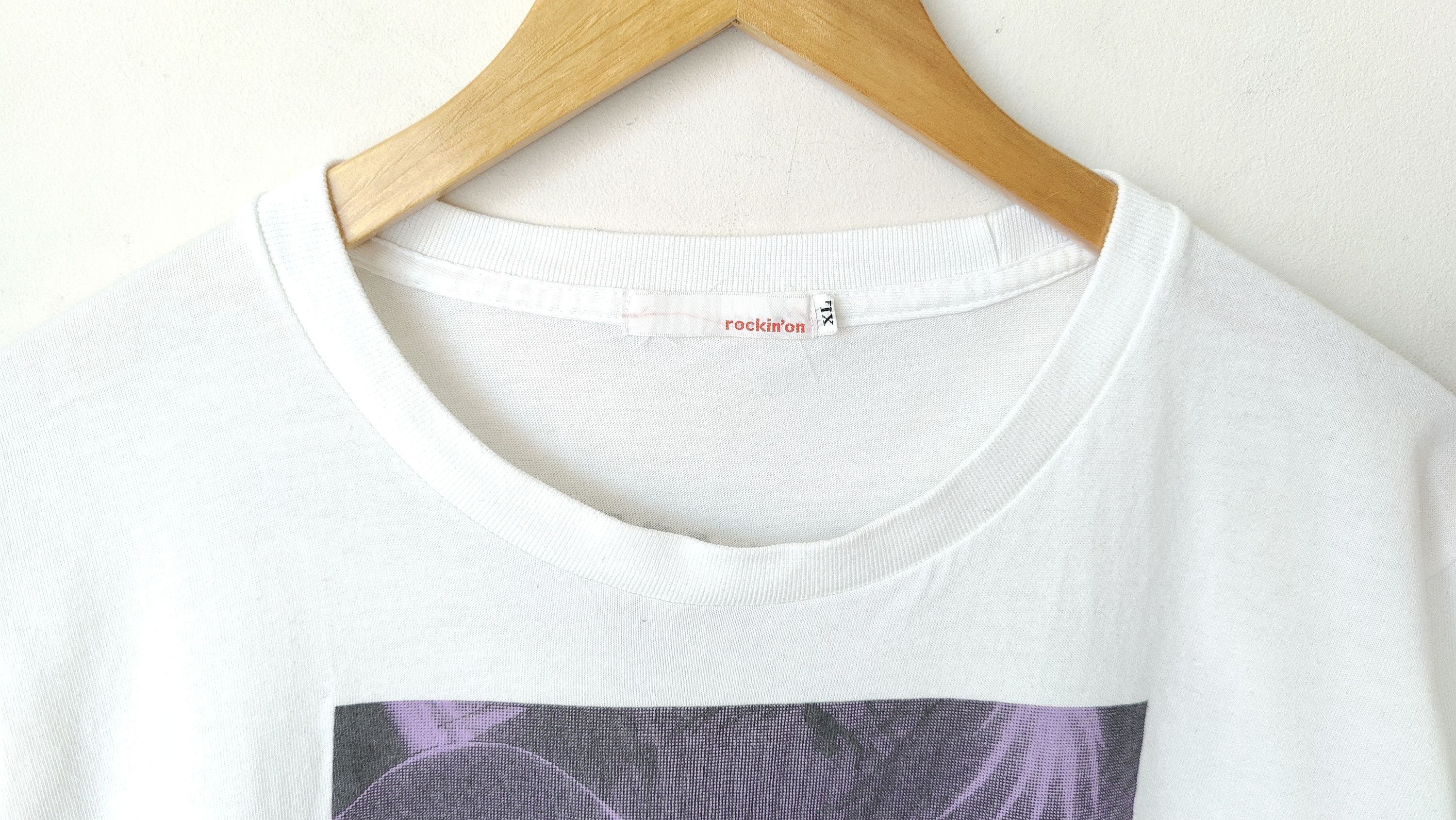 Anime RARE Evangelion x Countdown Japan 13/14 Vintage Tshirt Size US XL / EU 56 / 4 - 4 Thumbnail