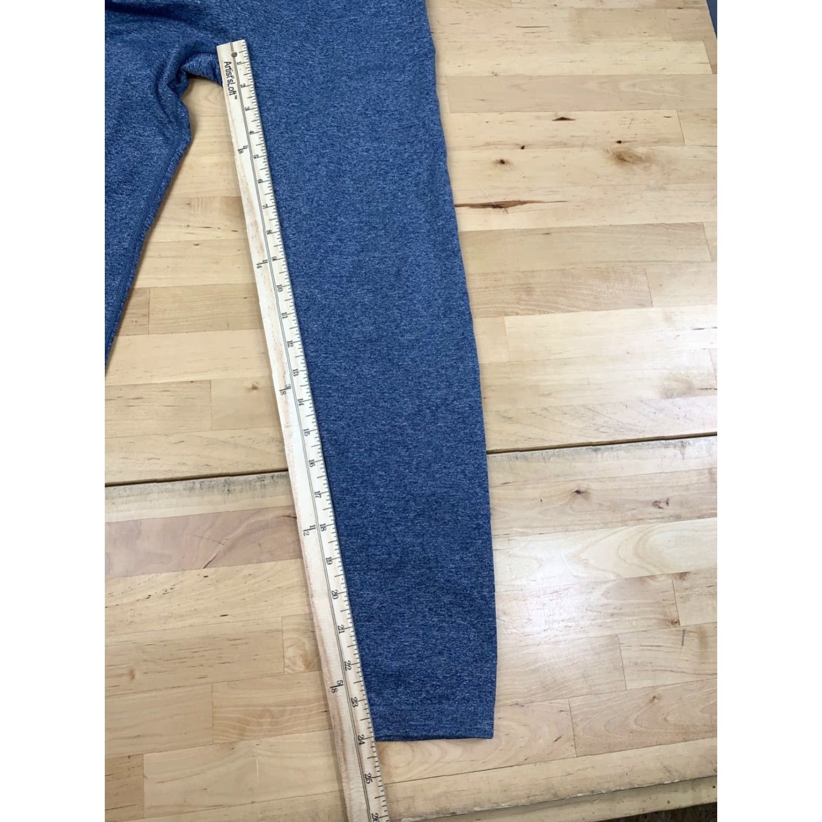 Vintage Vitality Balance Leggings Womens 28" Capri Blue 28 Activewear Capris 10774 Size 28" / US 6 / IT 42 - 5 Thumbnail