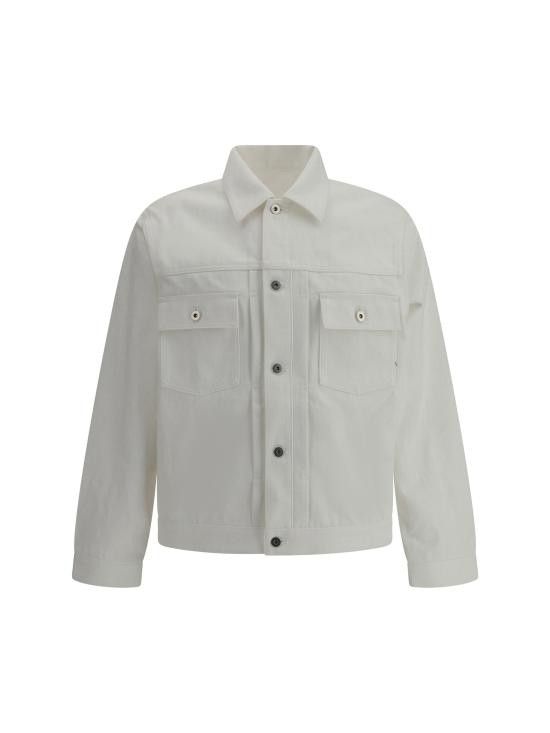 Jil Sander JIL SANDER Men Jacket J23SW0008J45288 102 WHITE Size US S / EU 44-46 / 1 - 1 Thumbnail