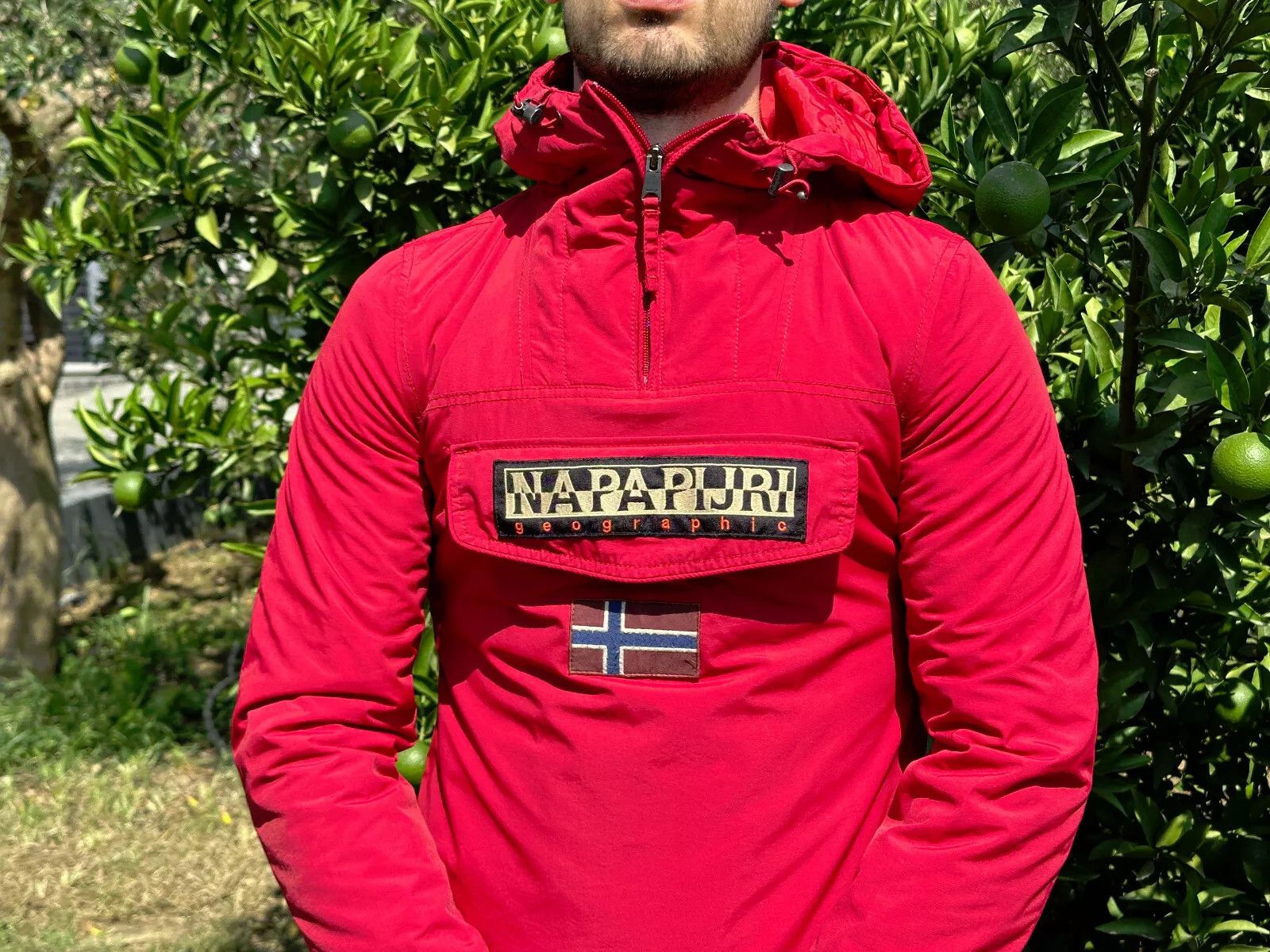 Napapijri Skidoo Napapijri Taped Seams Bomber Hooded Windbreak Size Xs Size US XS / EU 42 / 0 - 8 Thumbnail