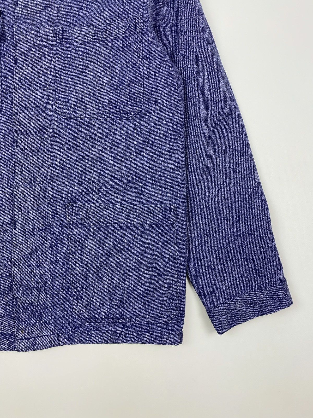 Vintage 1980’s Vintage Sun Faded Spilag Chore Work Jacket Size US M / EU 48-50 / 2 - 2 Thumbnail