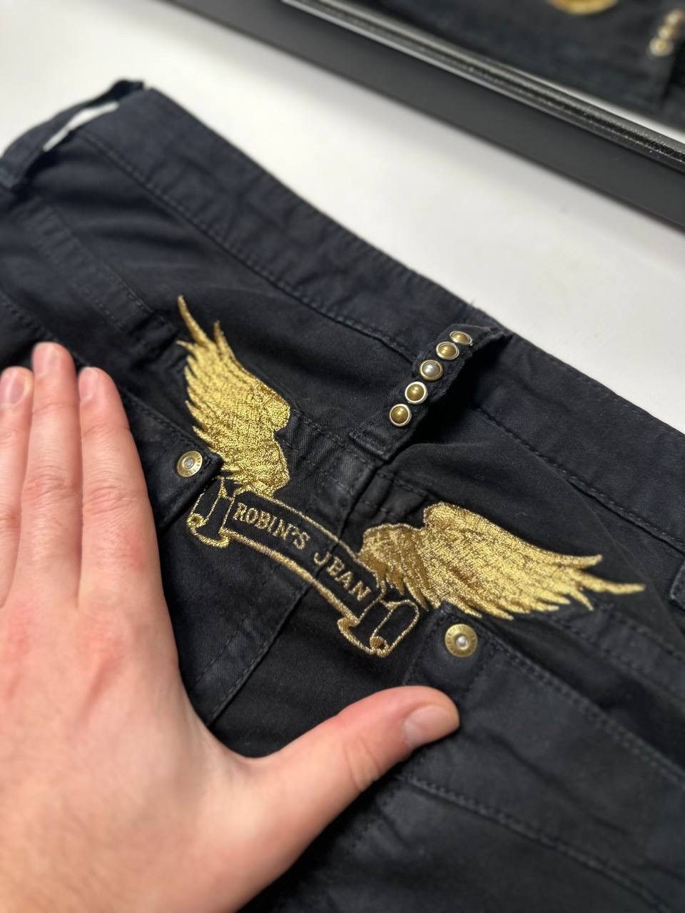 Robins Jeans Y2K Robins Jeans cut pants super marilyn Japanese Skiny 🔥USA Size US 27 - 5 Thumbnail