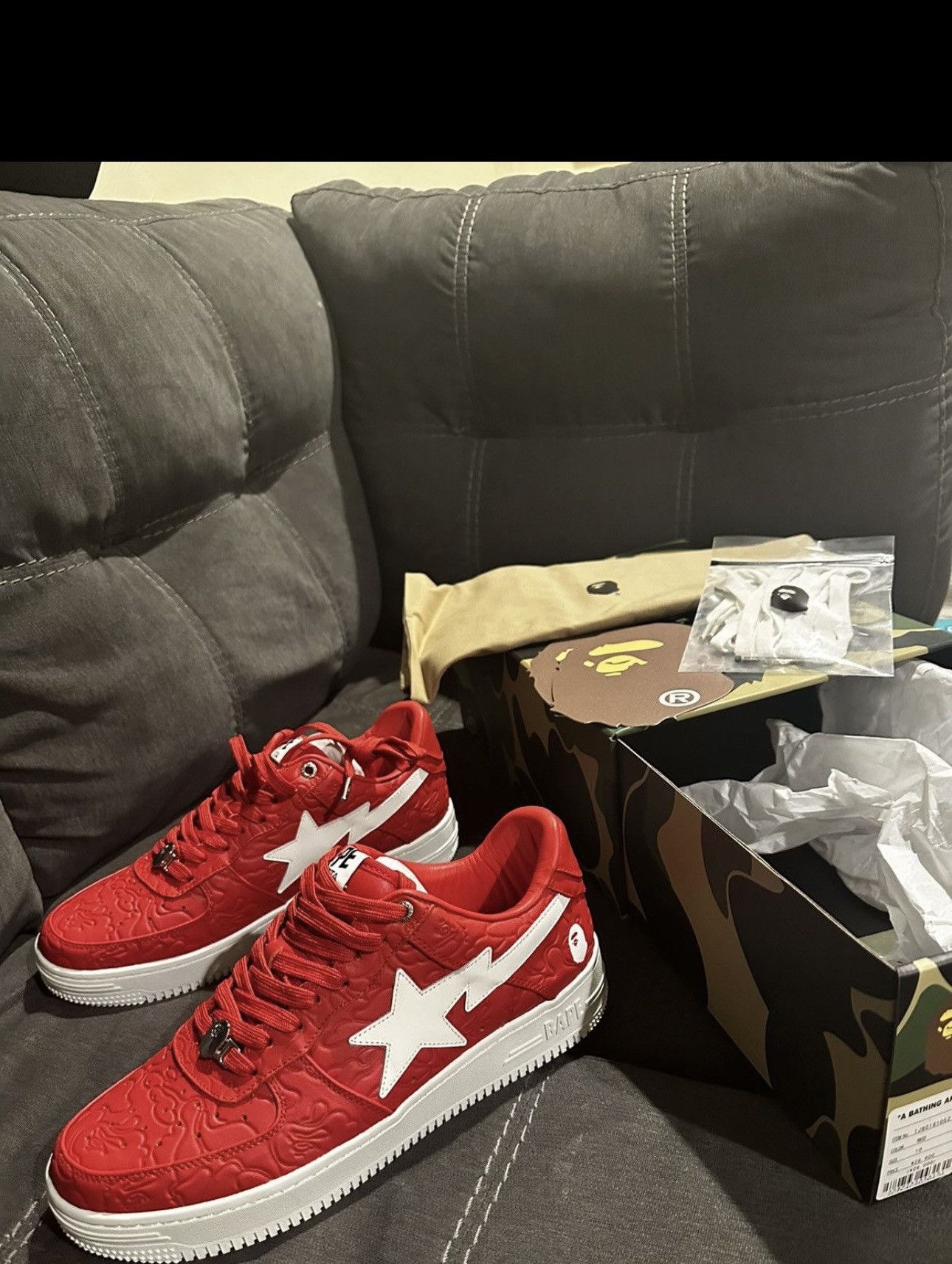 Bape BAPESTA #3 Size US 10.5 / EU 43-44 - 11 Thumbnail