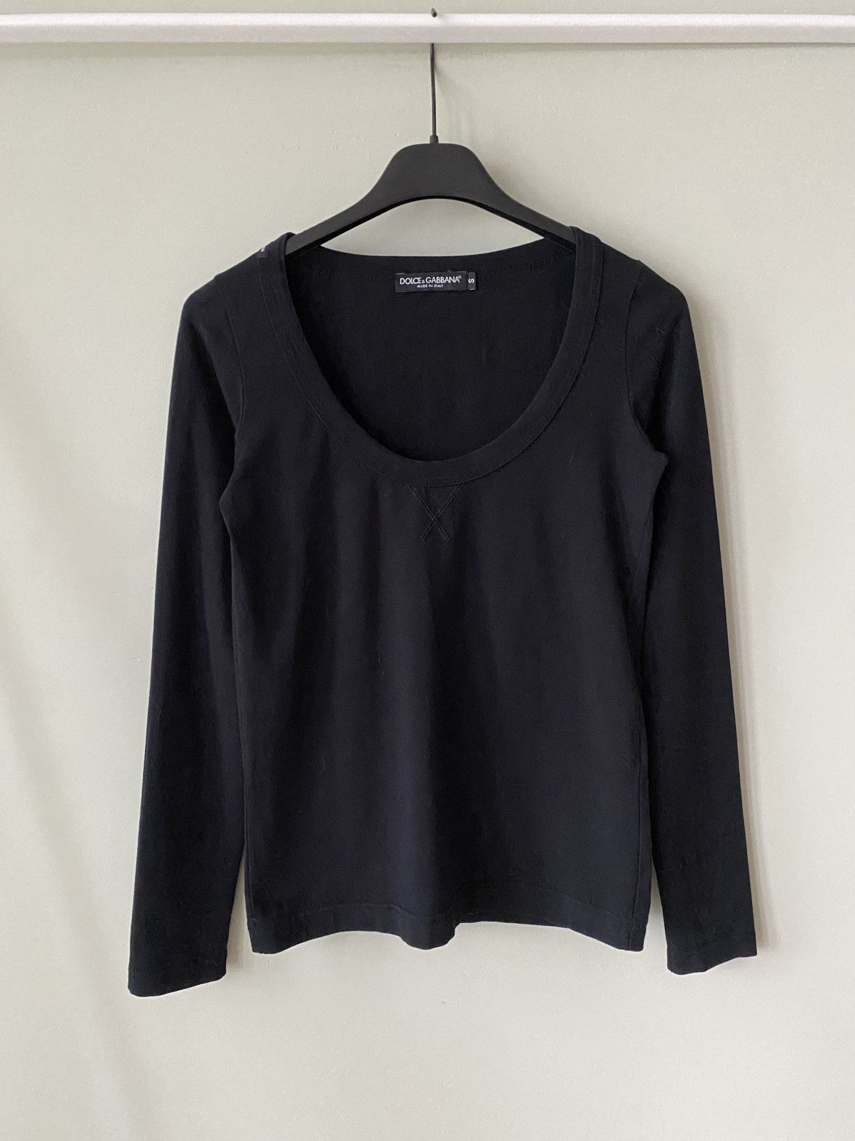 Dolce & Gabbana Dolce&Gabbana vintage long sleeve t shirt Size S / US 4 / IT 40 - 1 Thumbnail