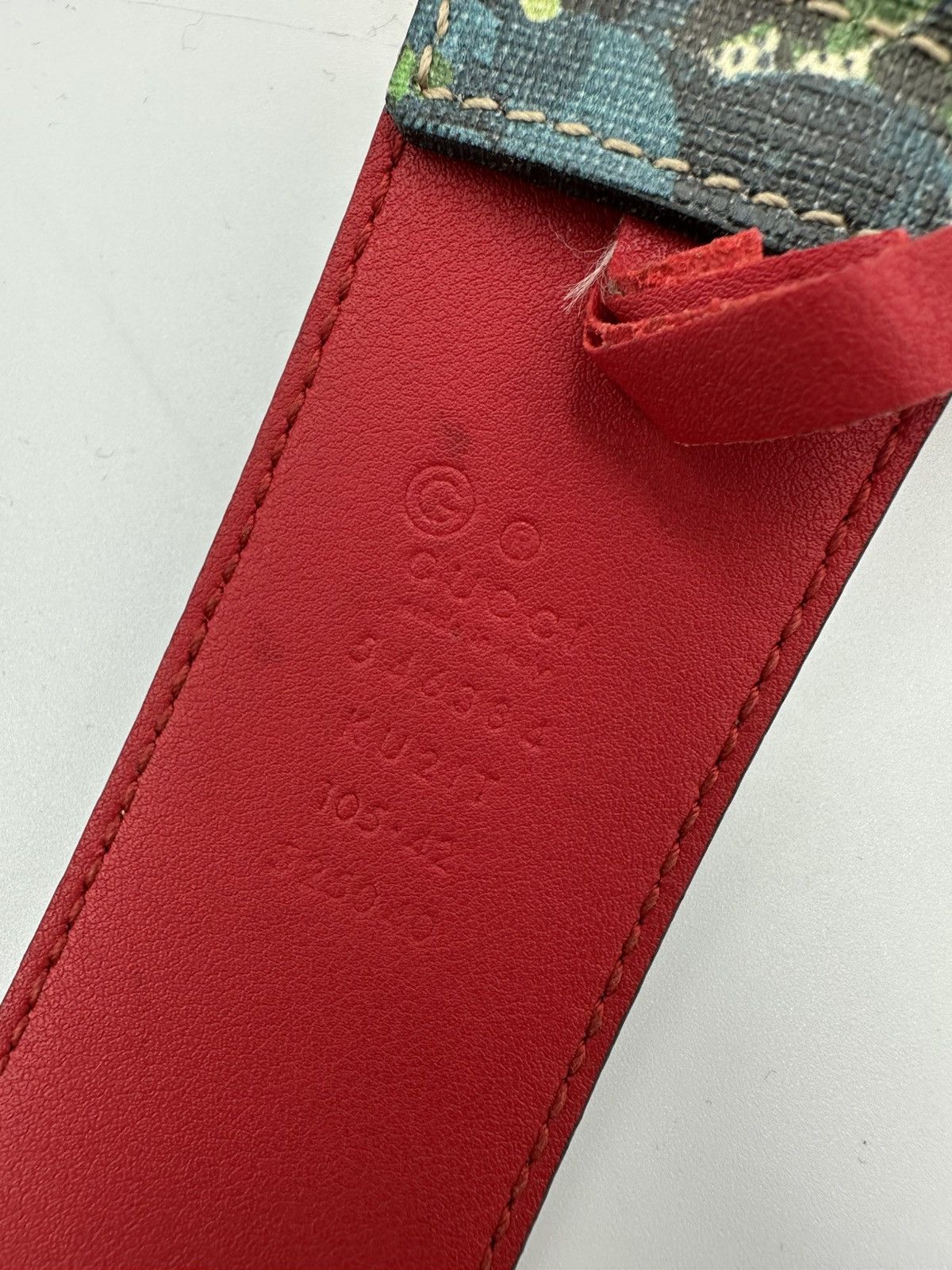 Gucci Lion Floral Belt
