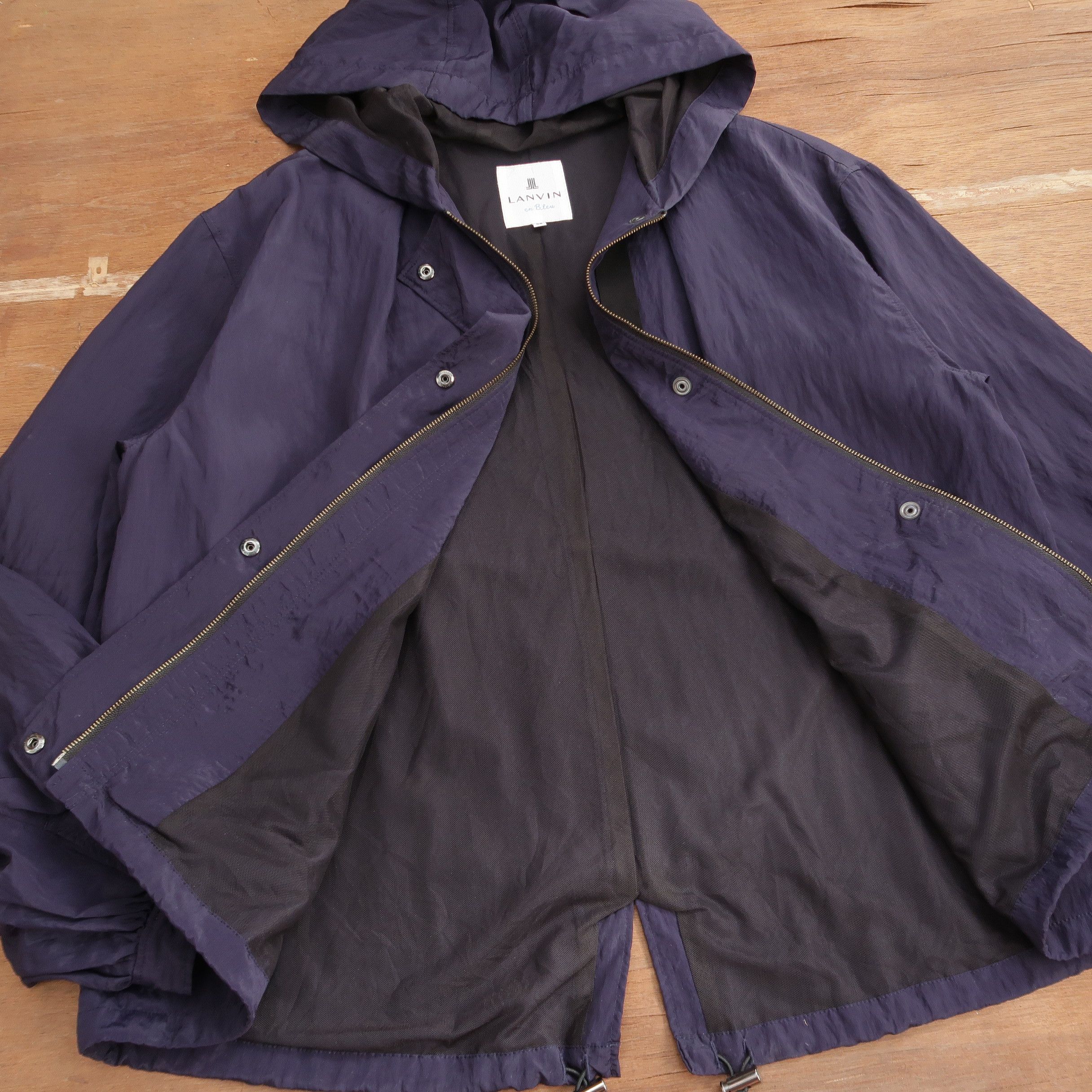 Lanvin Lanvin en Bleu Witches Hoodie Boxy Fit Size US S / EU 44-46 / 1 - 13 Thumbnail
