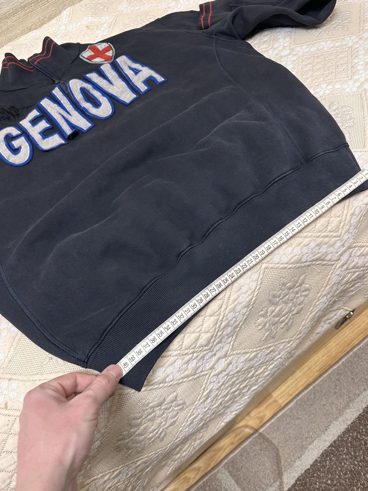 Kappa 🔥 Kappa Genova Italia 2000s Zip Up Sweatshirt Pullover Club Size US XL / EU 56 / 4 - 12 Thumbnail