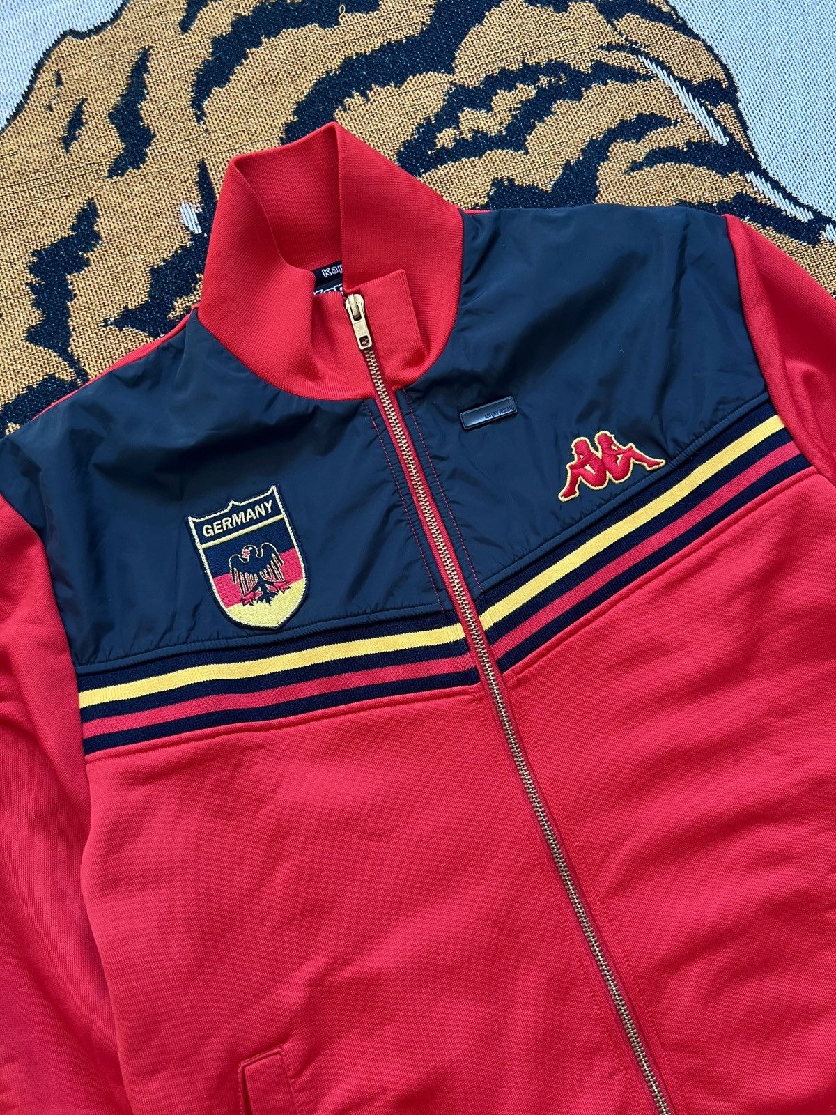 Kappa Kappa Germany team track top Size US L / EU 52-54 / 3 - 2 Thumbnail