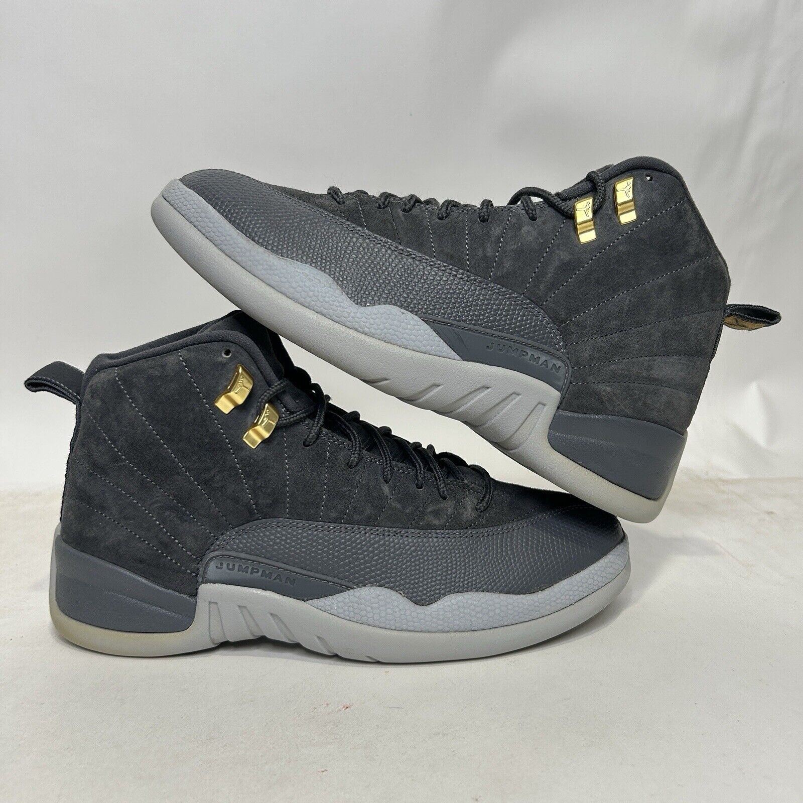 Jordan Brand Nike Air Jordan 12 Retro “Dark Wolf Grey” 2024 Size US 9 / EU 42 - 1 Thumbnail