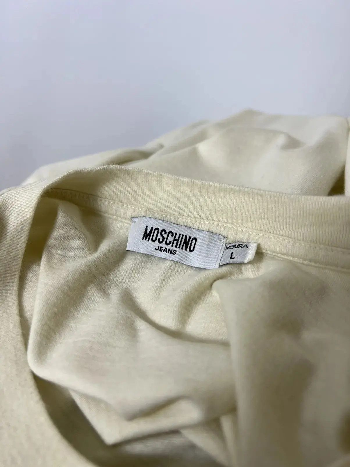 Designer × Moschino Moschino big logo print tee Size US L / EU 52-54 / 3 - 4 Thumbnail