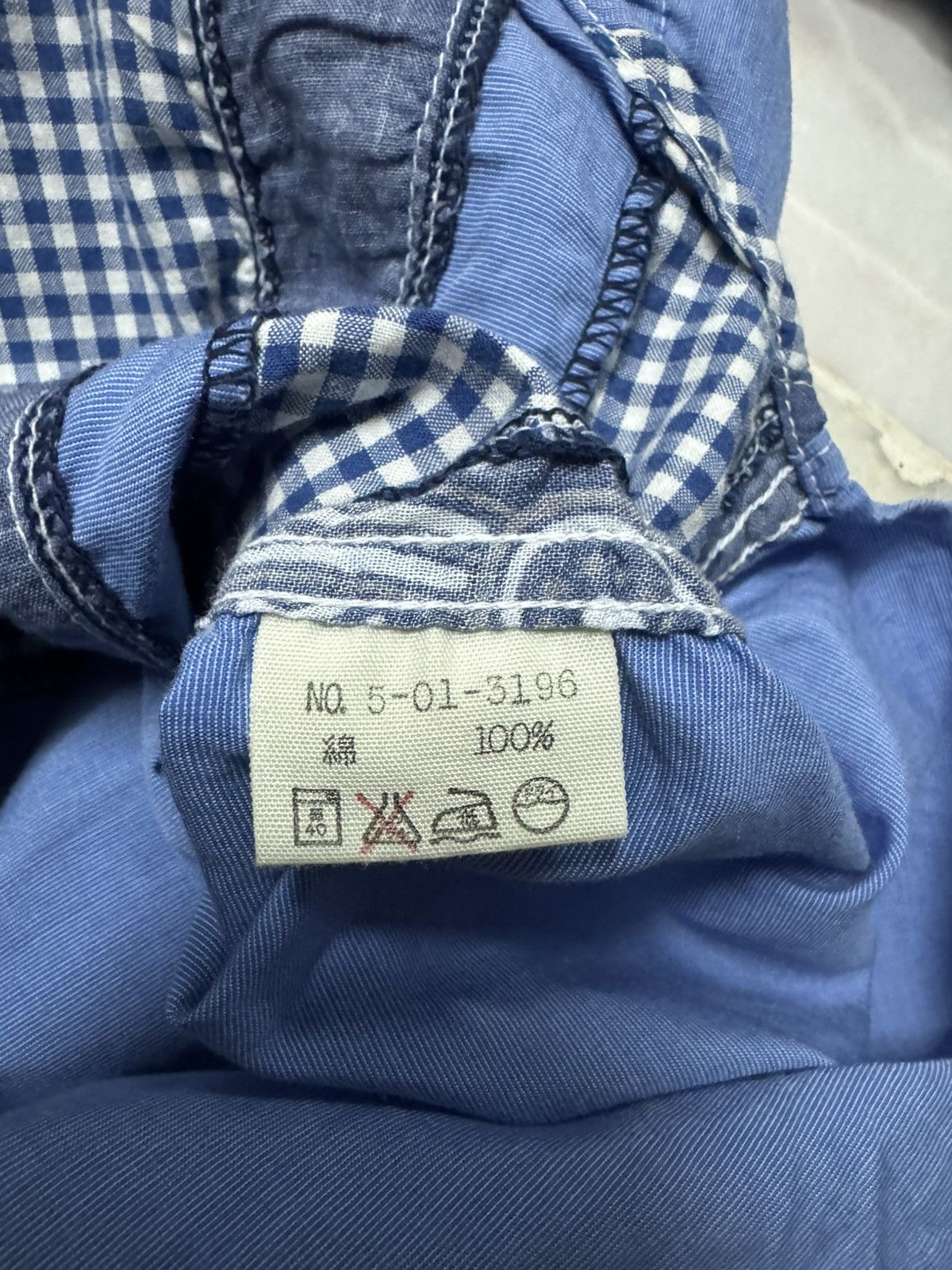 45rpm 45RPM STUDIO JAPAN PEISLEY PATHWORK SHIRT RARE STYLE Size US S / EU 44-46 / 1 - 10 Thumbnail