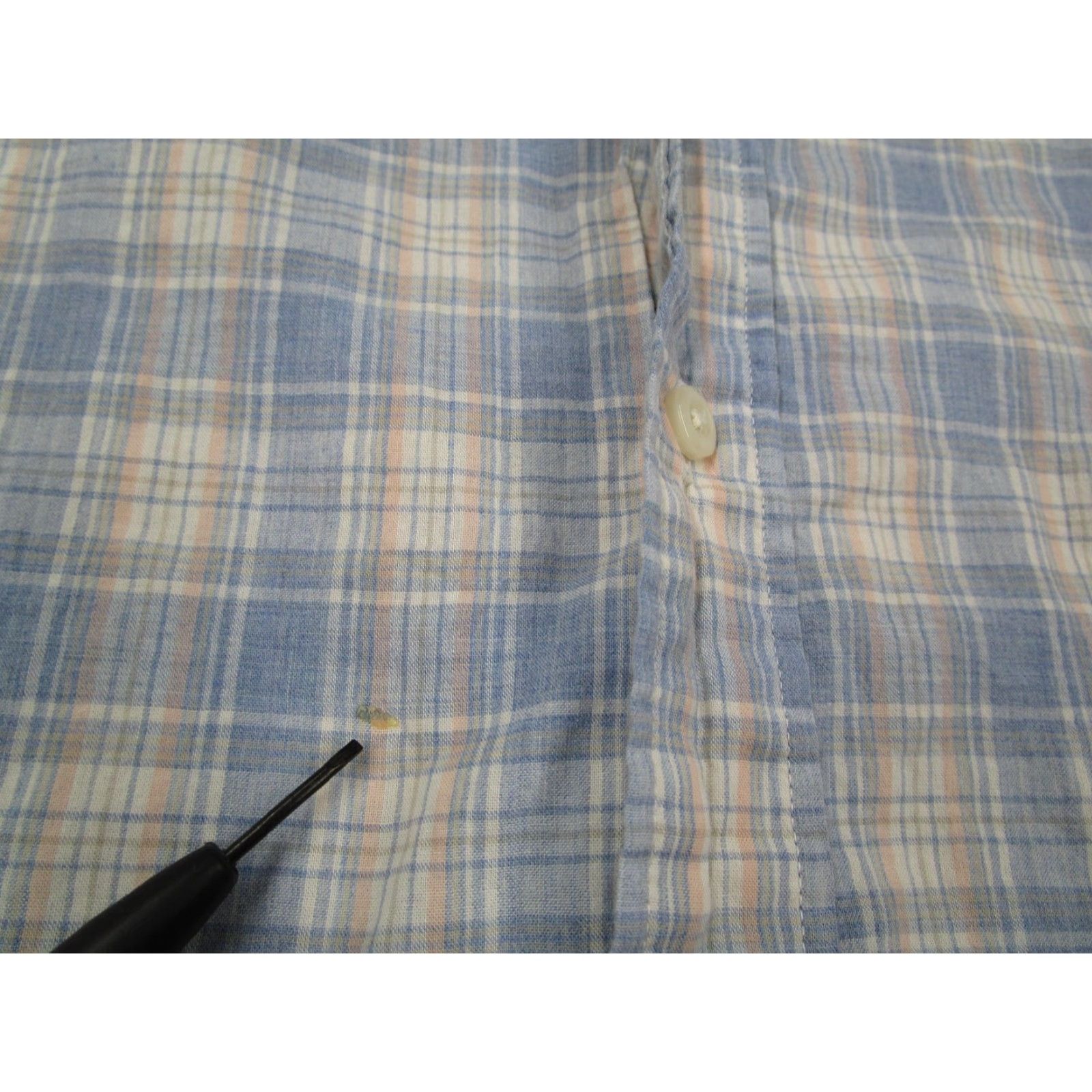 Faherty Faherty Cotton Shirt Mens XL Blue Plaid Long Sleeve Button-Up Bohemian Size US XL / EU 56 / 4 - 4 Thumbnail