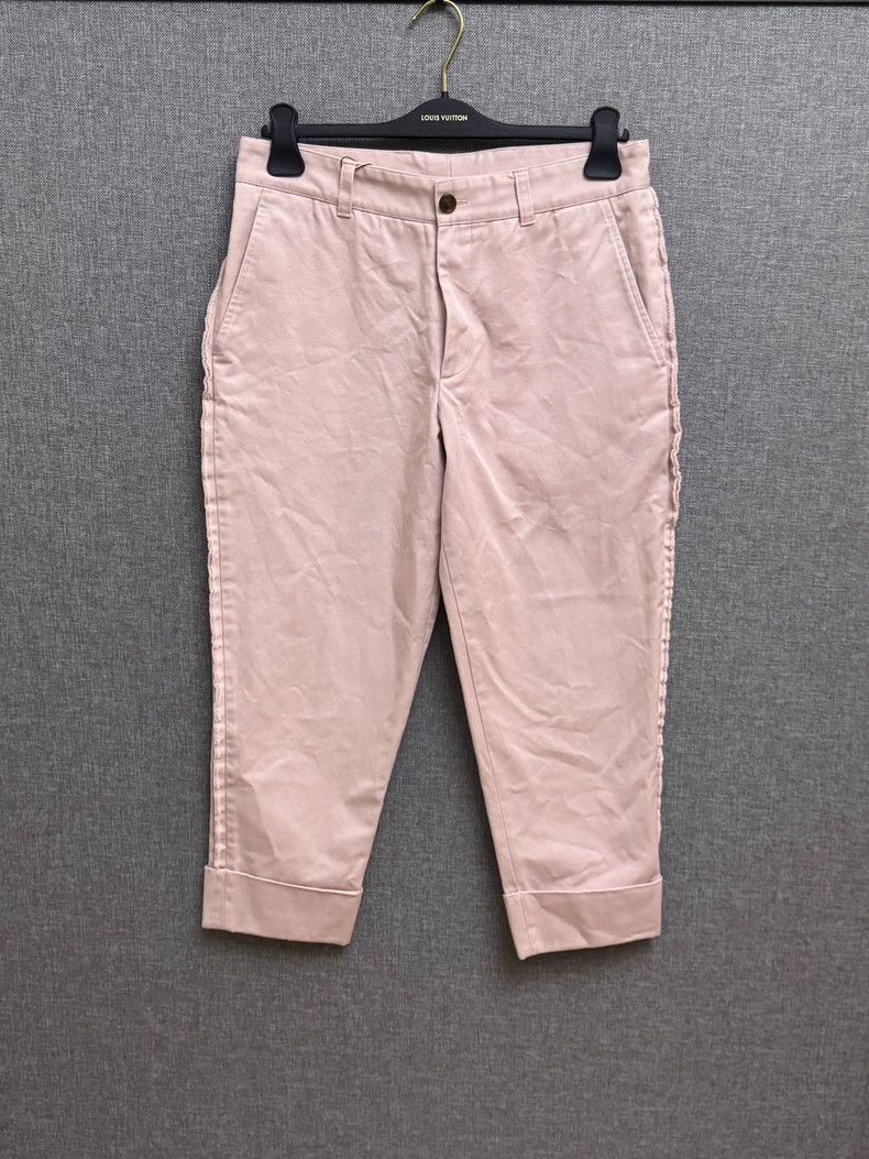 Dior Dior Pink rolled-up casual pants 2502-Nextarrow Size US 32 / EU 48 - 1 Thumbnail