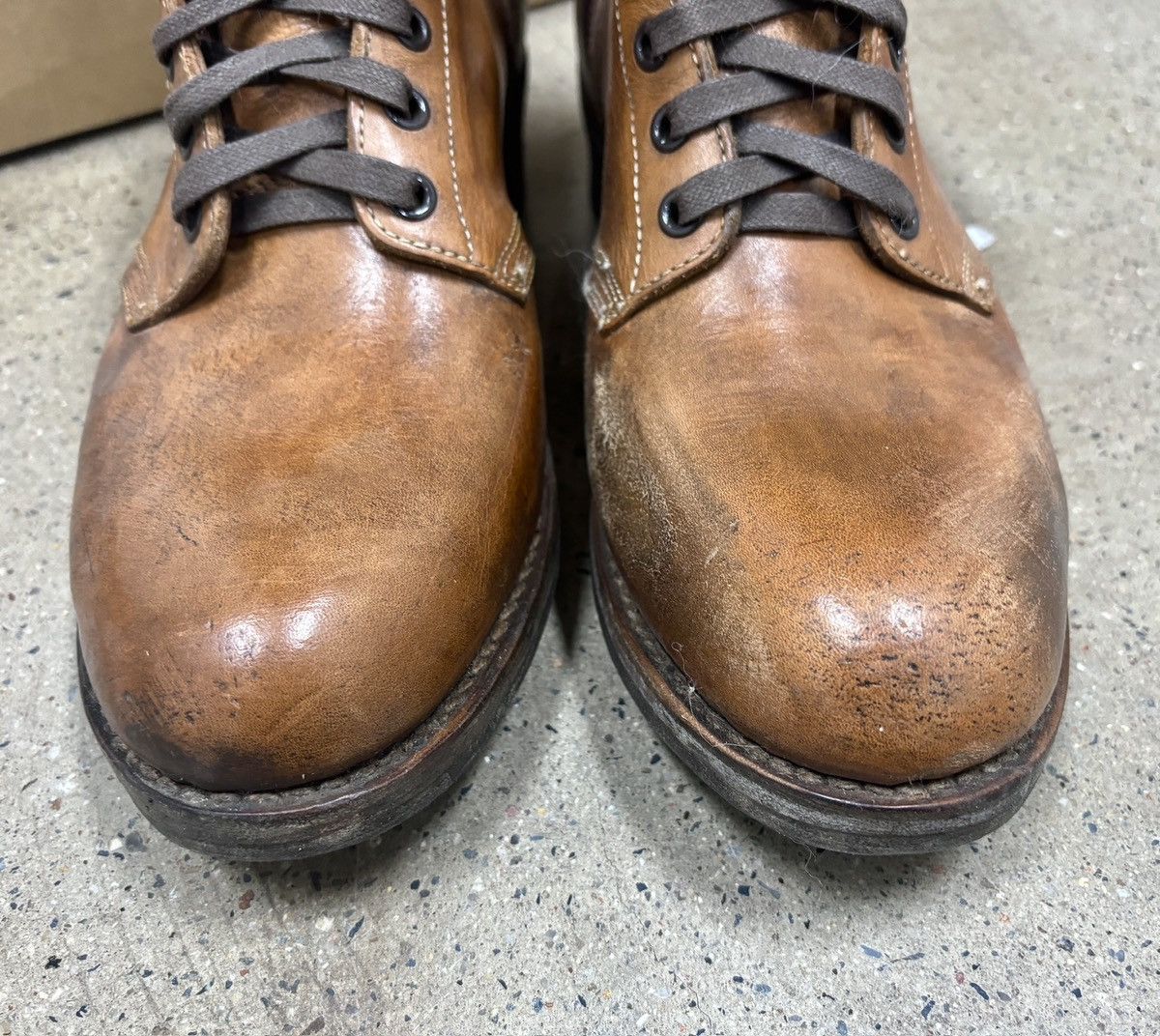 Visvim 19aw ICT Lafayette Boots Mud Overdye，M10.5