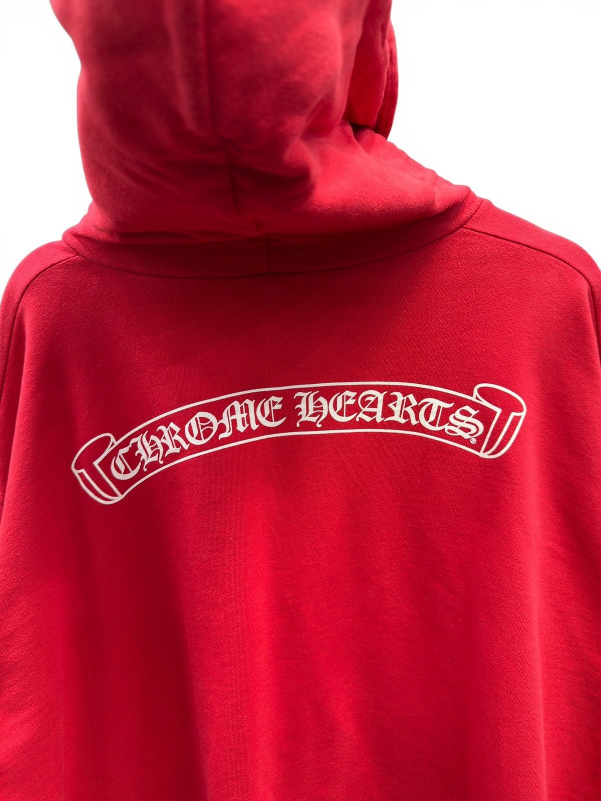 Chrome Hearts Chrome Hearts Red Scroll Pullover Hoodie Size US XL / EU 56 / 4 - 10 Thumbnail