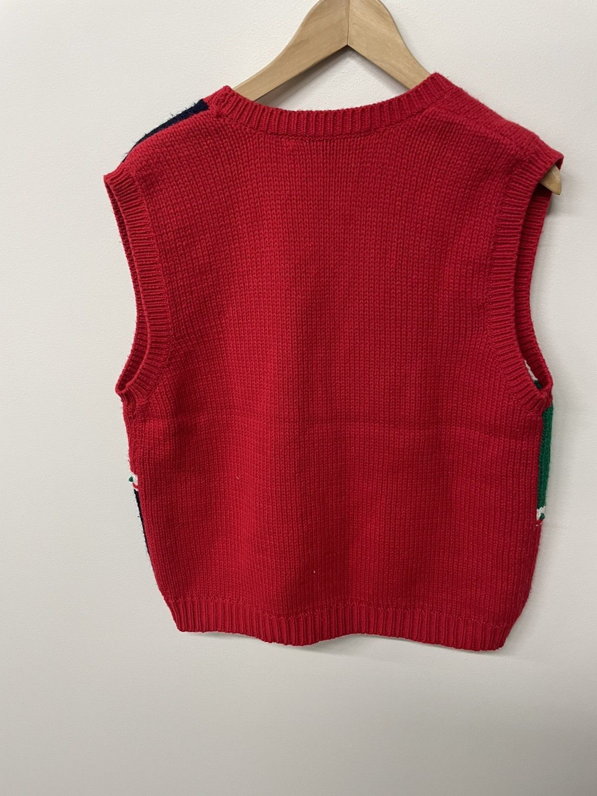 Vintage Vintage Winter Knit Sweater Vest Size US M / EU 48-50 / 2 - 1 Thumbnail