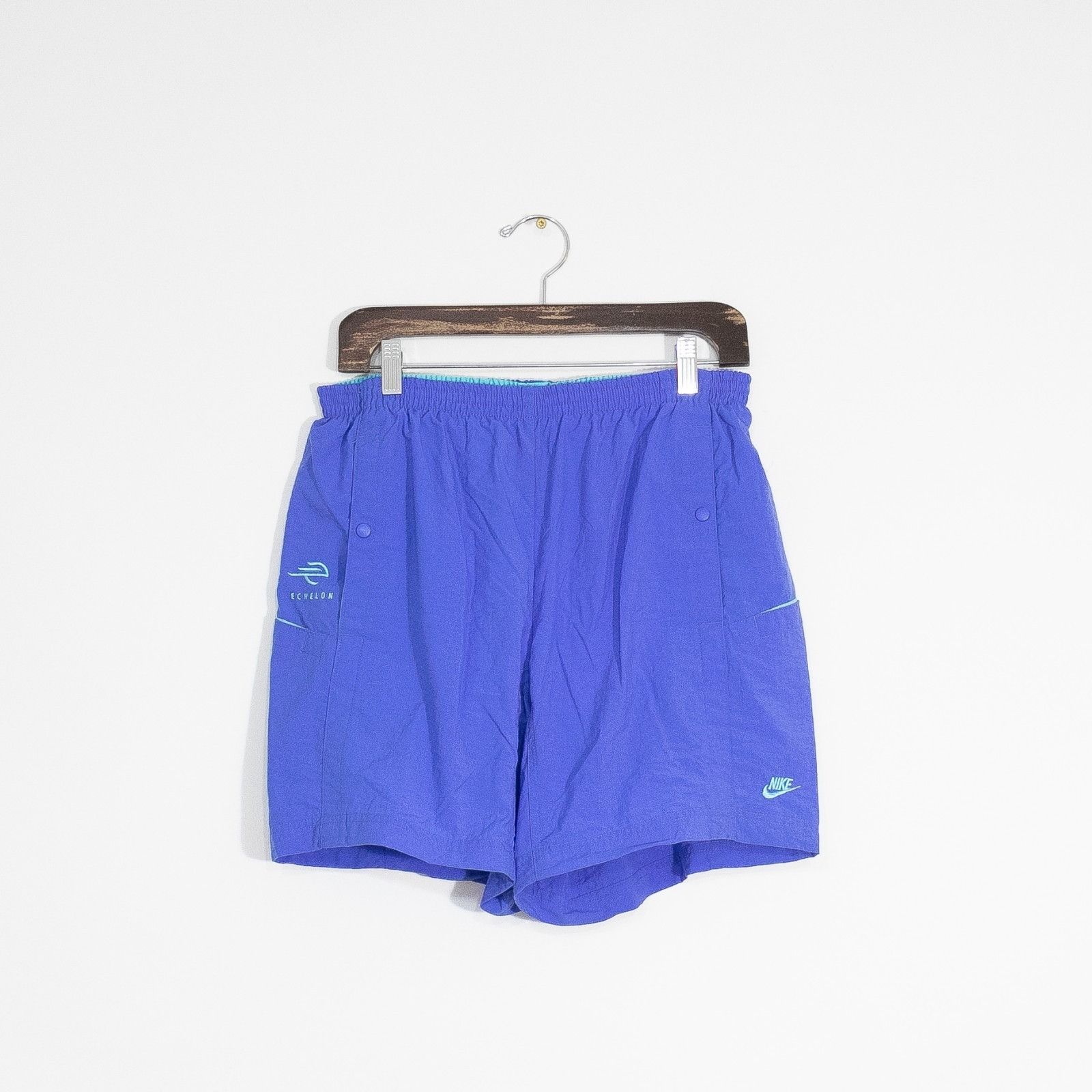 Nike Vintage 90s Nike Echelon Cycling Athletic Shorts Mens Medium Size US 30 / EU 46 - 1 Thumbnail