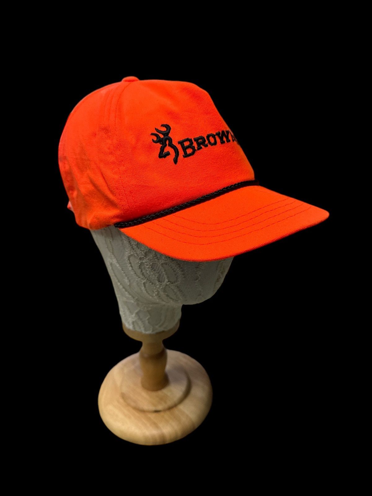 Other VINTAGE 70s BROWNING FIREARMS FISHING GEAR CAP HAT Size ONE SIZE - 2 Thumbnail