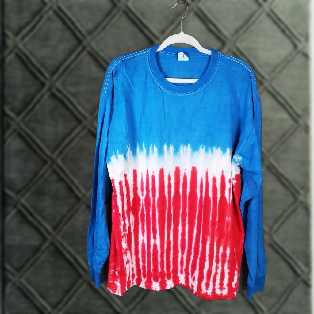 Vintage VINTAGE Wildwood NJ Long Sleeve Spirit Jersey Shirt Tie Dye USA XL TG Size US XL / EU 56 / 4 - 1 Thumbnail