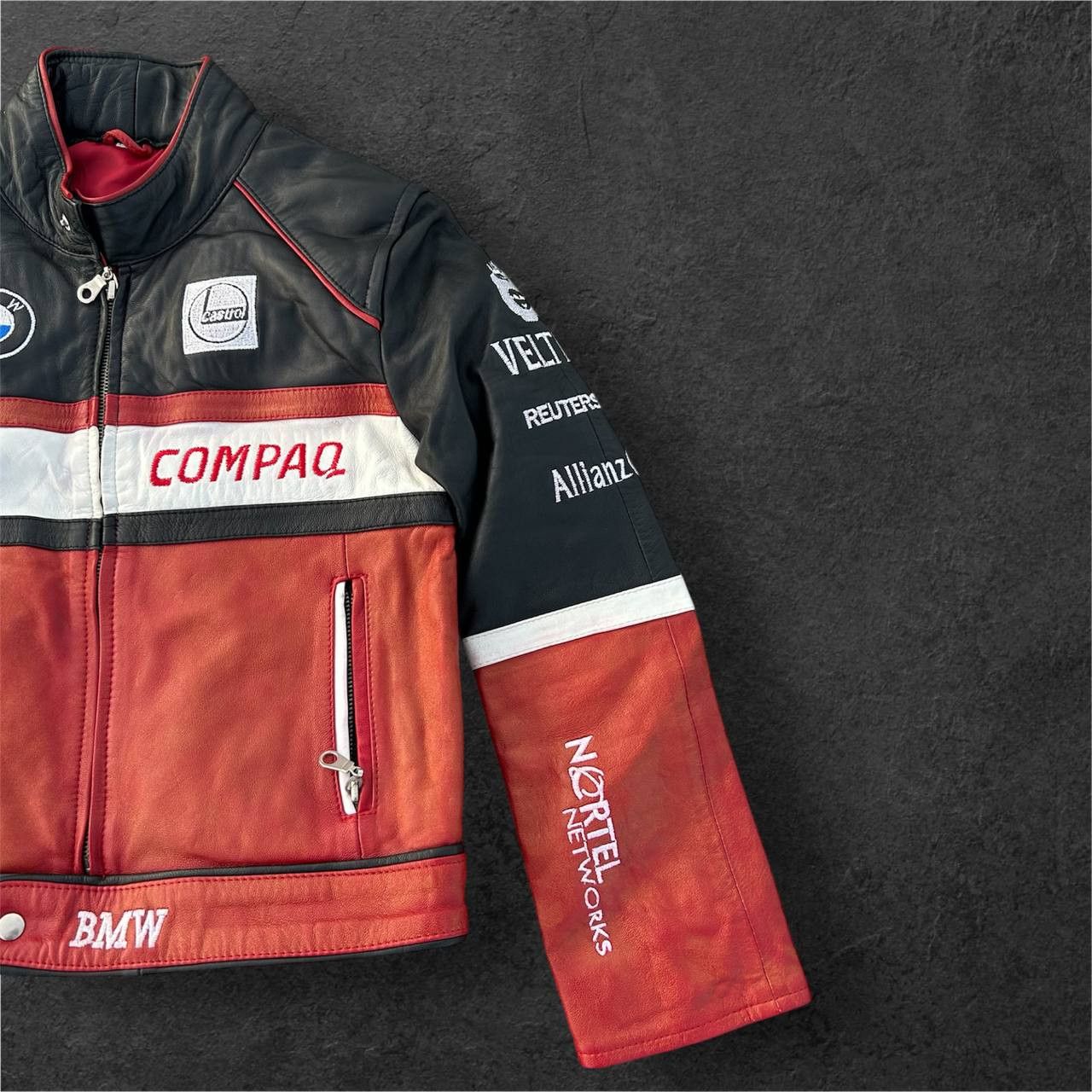 BMW Racing Jacket × BMW lather jacket women's Y2K Size S / US 4 / IT 40 - 3 Thumbnail
