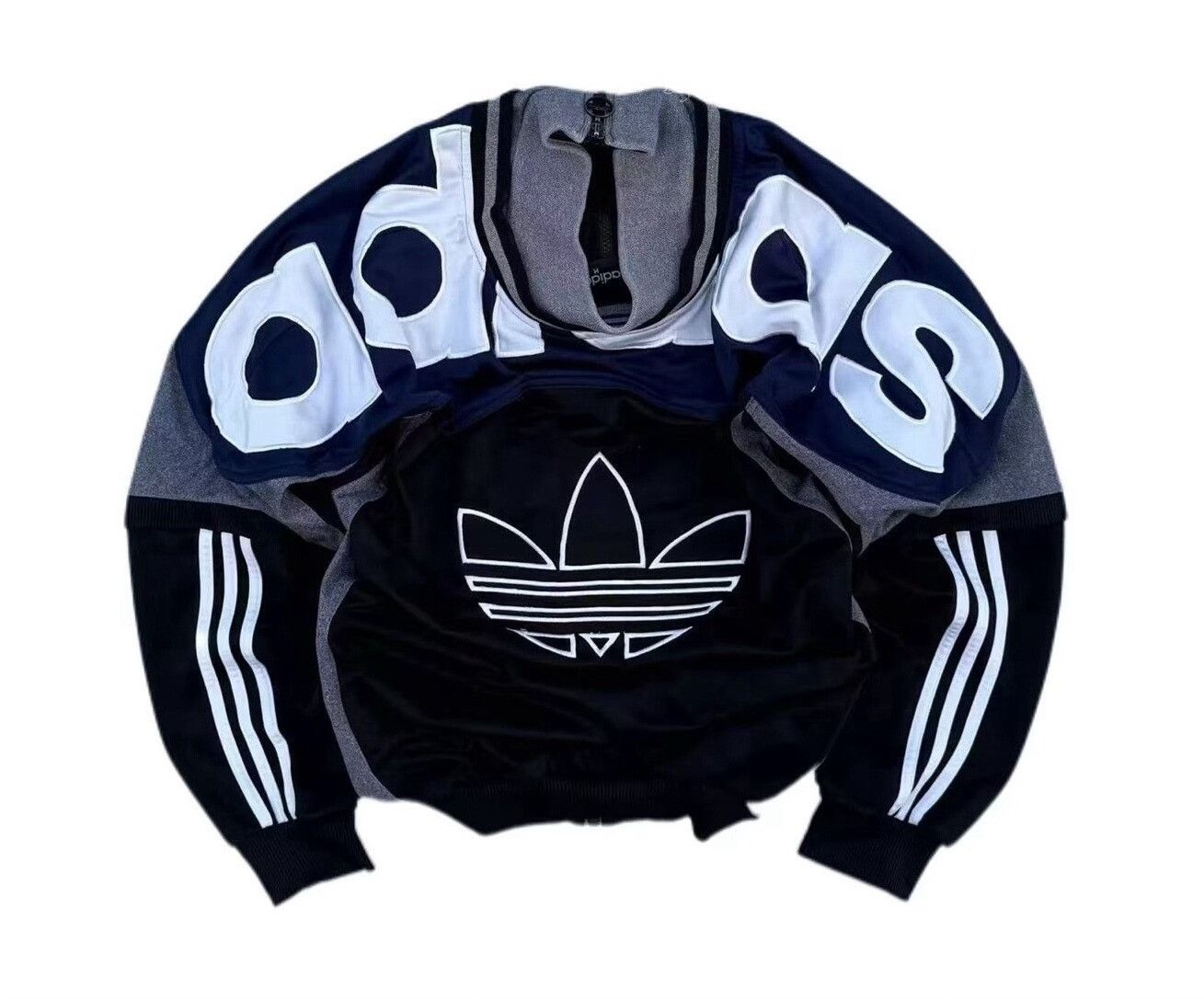 Vintage Vintage Adidas 1980s Track Jacket Big Logo Size US M / EU 48-50 / 2 - 1 Thumbnail