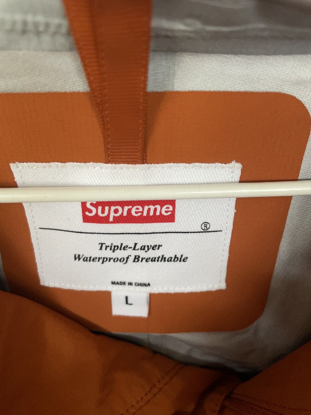 Supreme supreme taped seam anorak Size US L / EU 52-54 / 3 - 2 Thumbnail