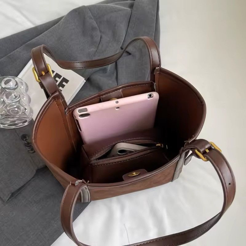 Vintage Retro Vintage Style Shoulder Tote Small Bag Size ONE SIZE - 8 Thumbnail