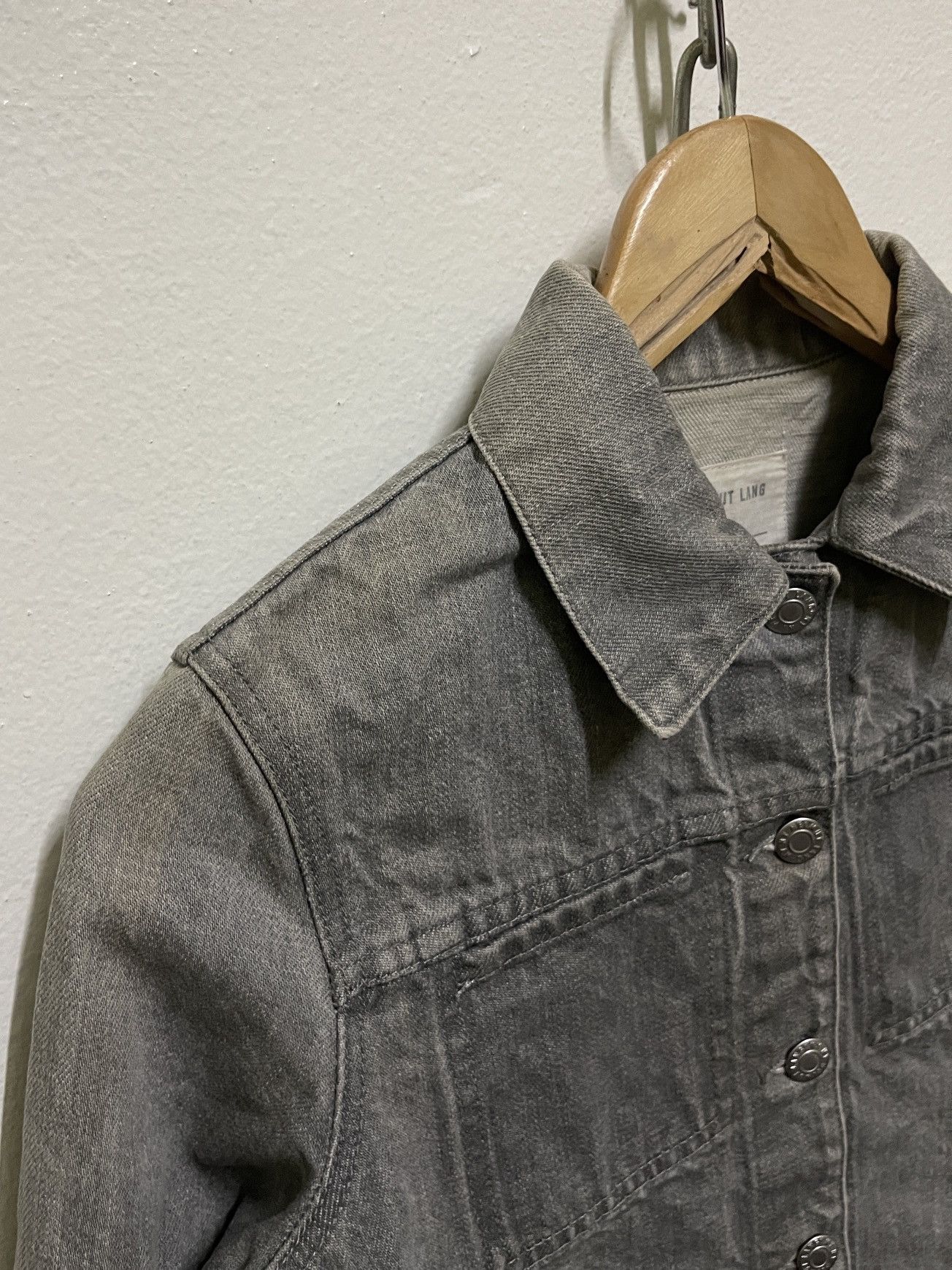 Helmut Lang Classic Denim Slim 2 Pocket Turn Up SS2004 Size US XXS / EU 40 - 9 Thumbnail