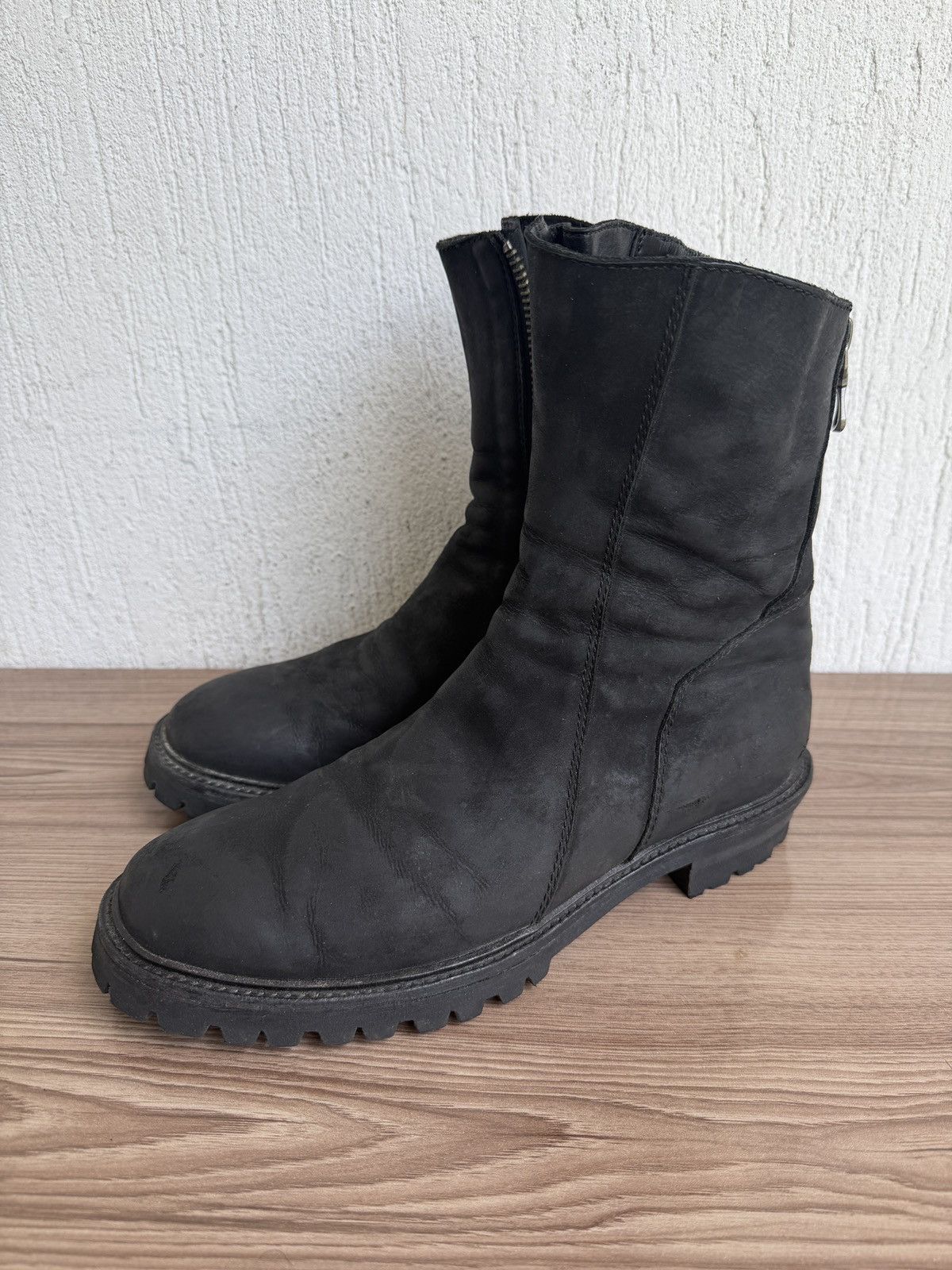 Julius Aw12 Julius 7 slashing Engineer boots like guidi Size US 10 / EU 43 - 1 Thumbnail