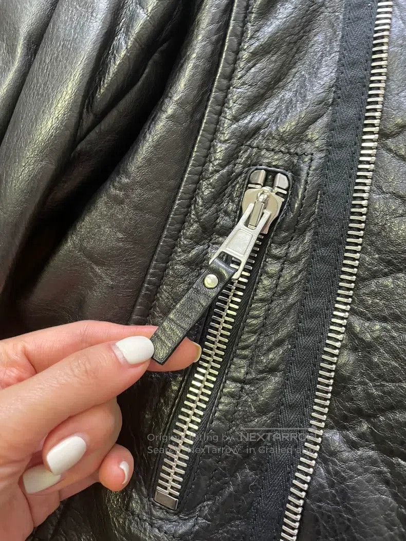 Balenciaga Balenciaga Biker leather jacket Size XS / US 0-2 / IT 36-38 - 4 Thumbnail