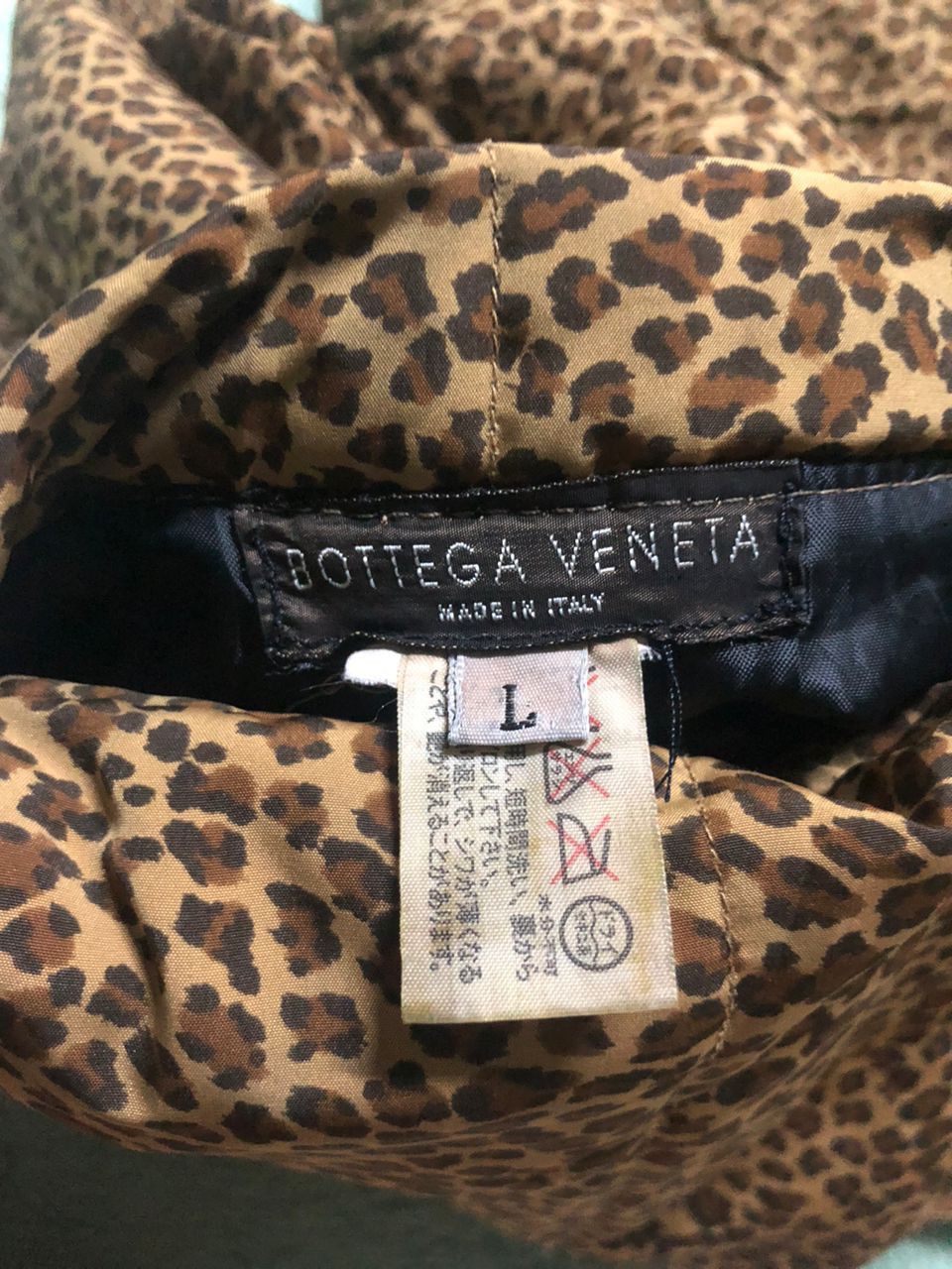 Bottega Veneta Vintage Bottega Veneta Rivesible TrenchCoat Leapord / Black Size US M / EU 48-50 / 2 - 15 Thumbnail