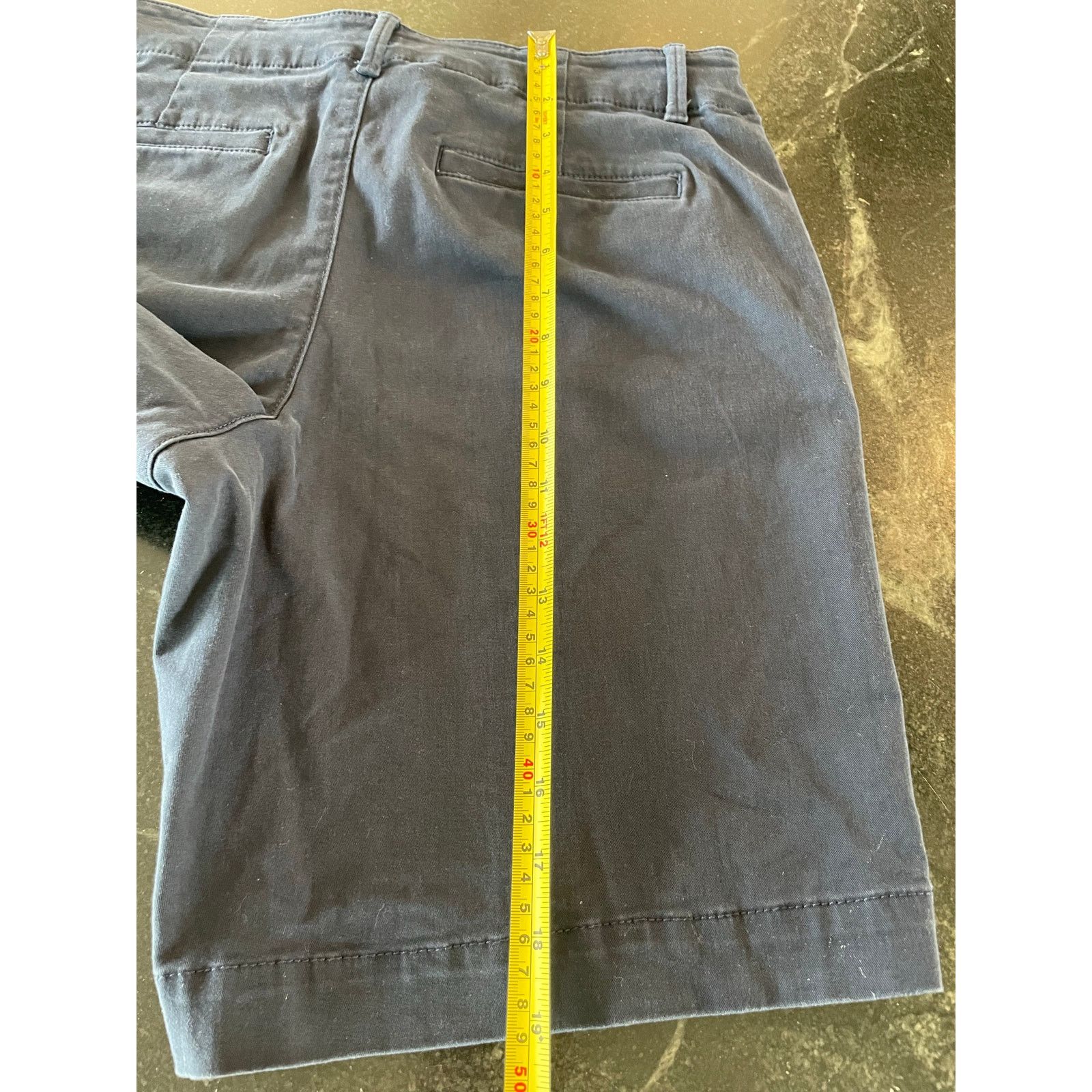 Loft Loft Outlet Navy Monroe Bermuda shorts 8 Size 30" / US 8 / IT 44 - 8 Thumbnail