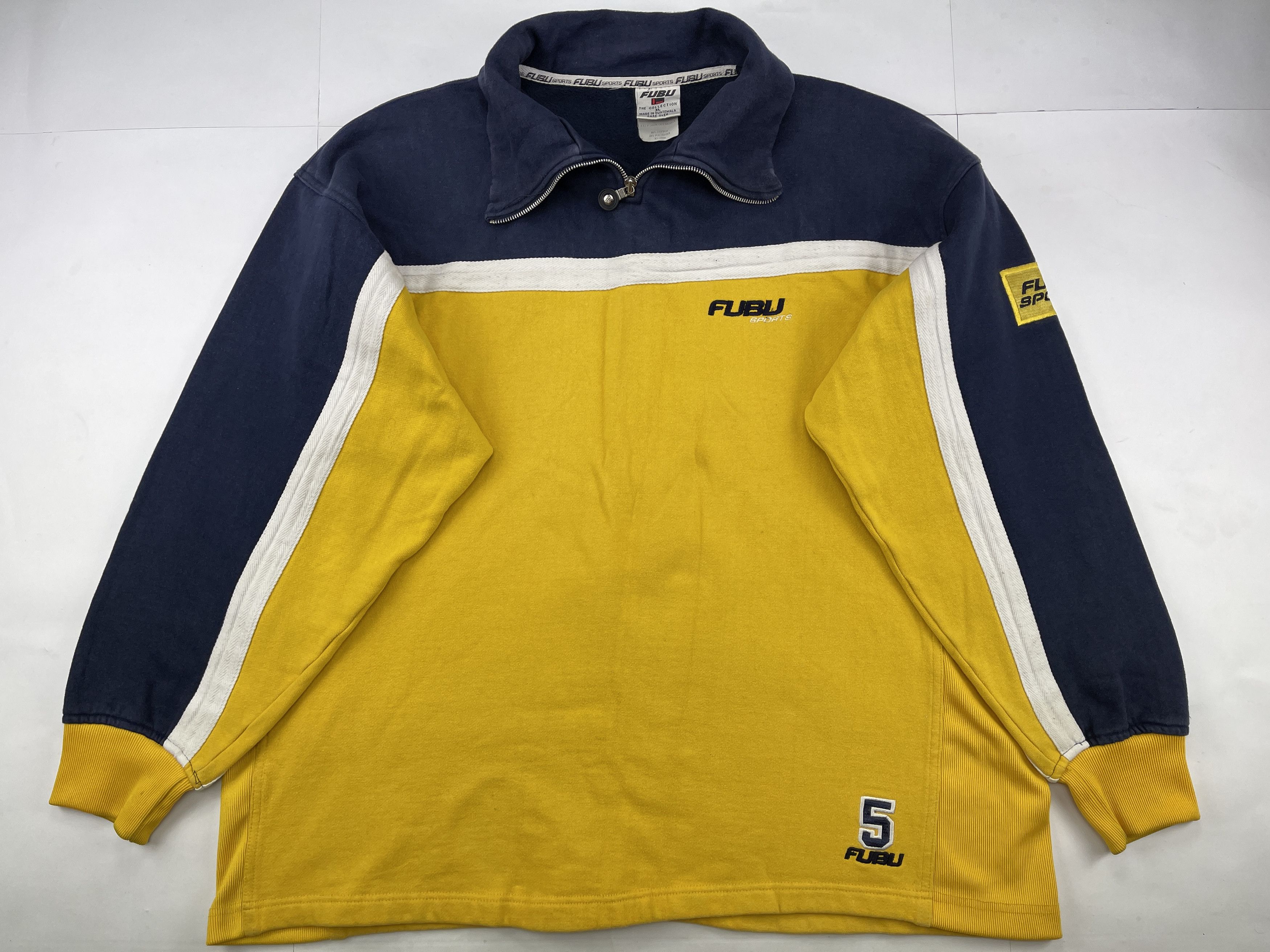 FUBU sweatshirt, vintage, 90s hip hop 1990s Y2K mens size XL