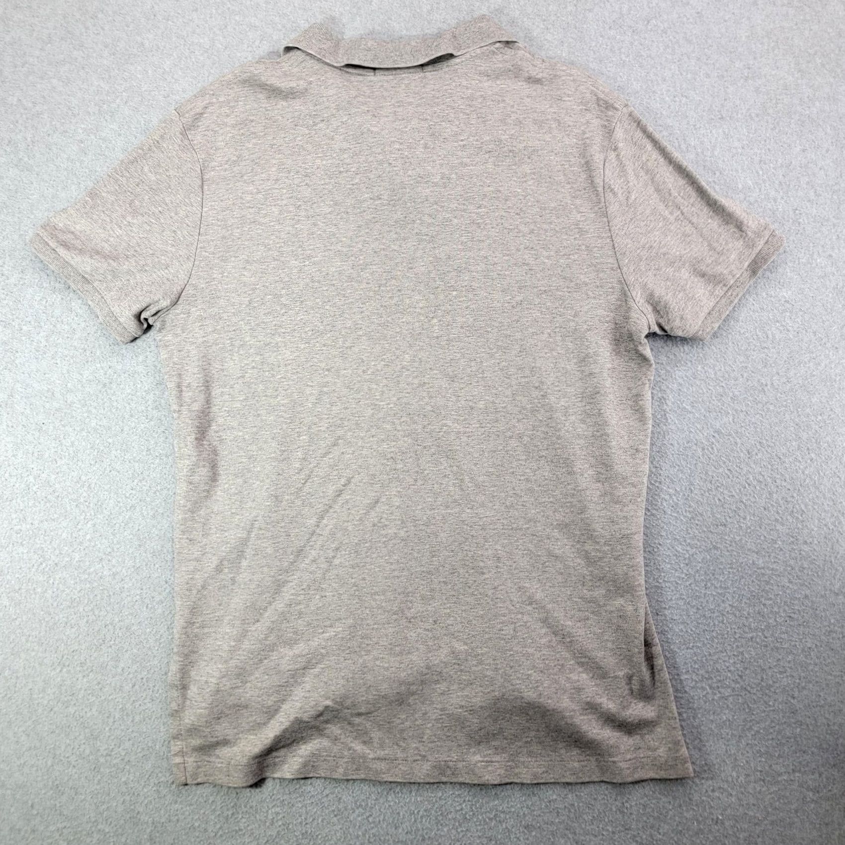 Polo Ralph Lauren Polo Ralph Lauren Polo Shirt Mens Large Gray Short Sleeve Cotton Pony Logo Size US L / EU 52-54 / 3 - 6 Thumbnail